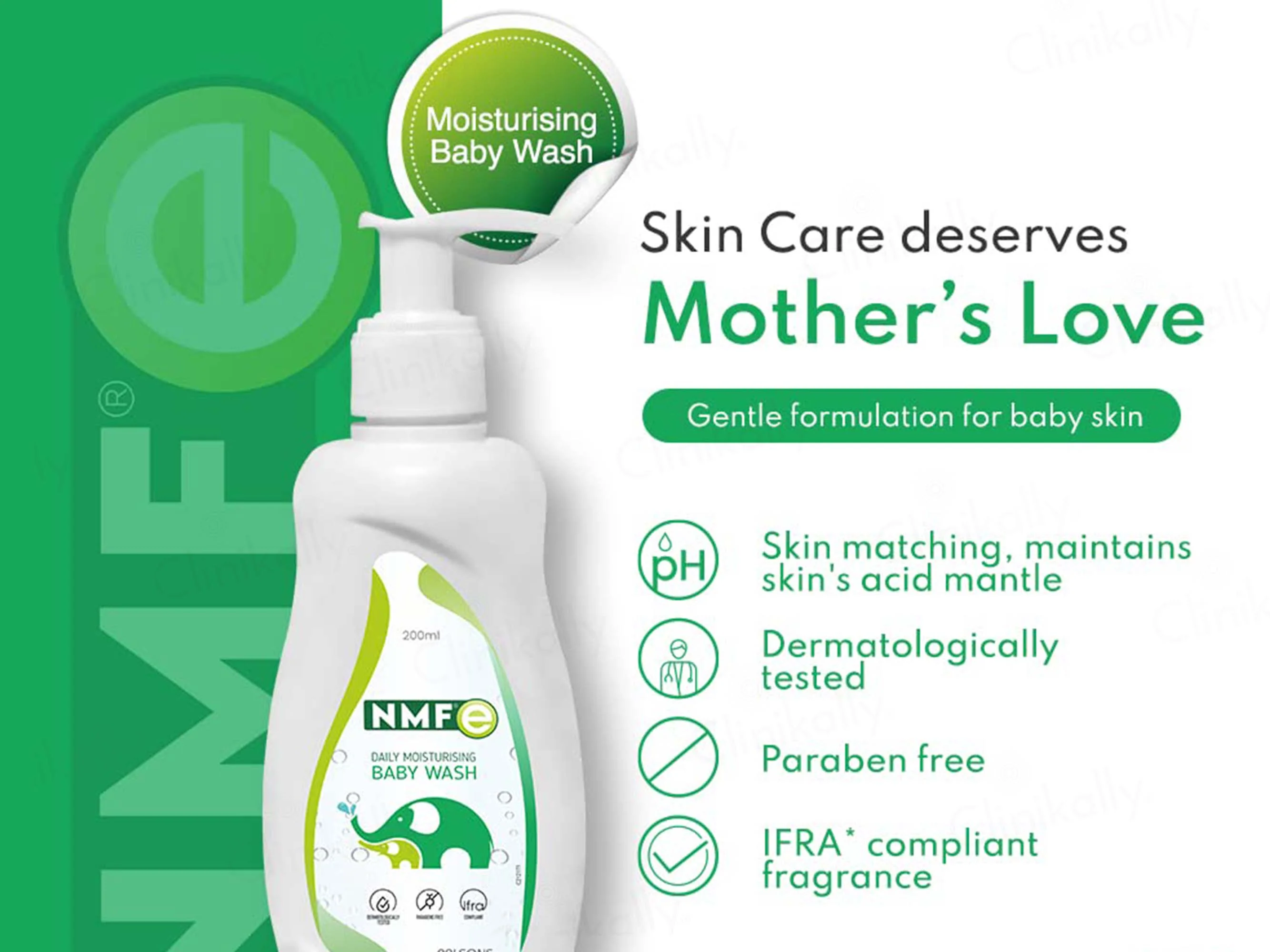 NMFe Daily Moisturising Baby Wash - Image 4