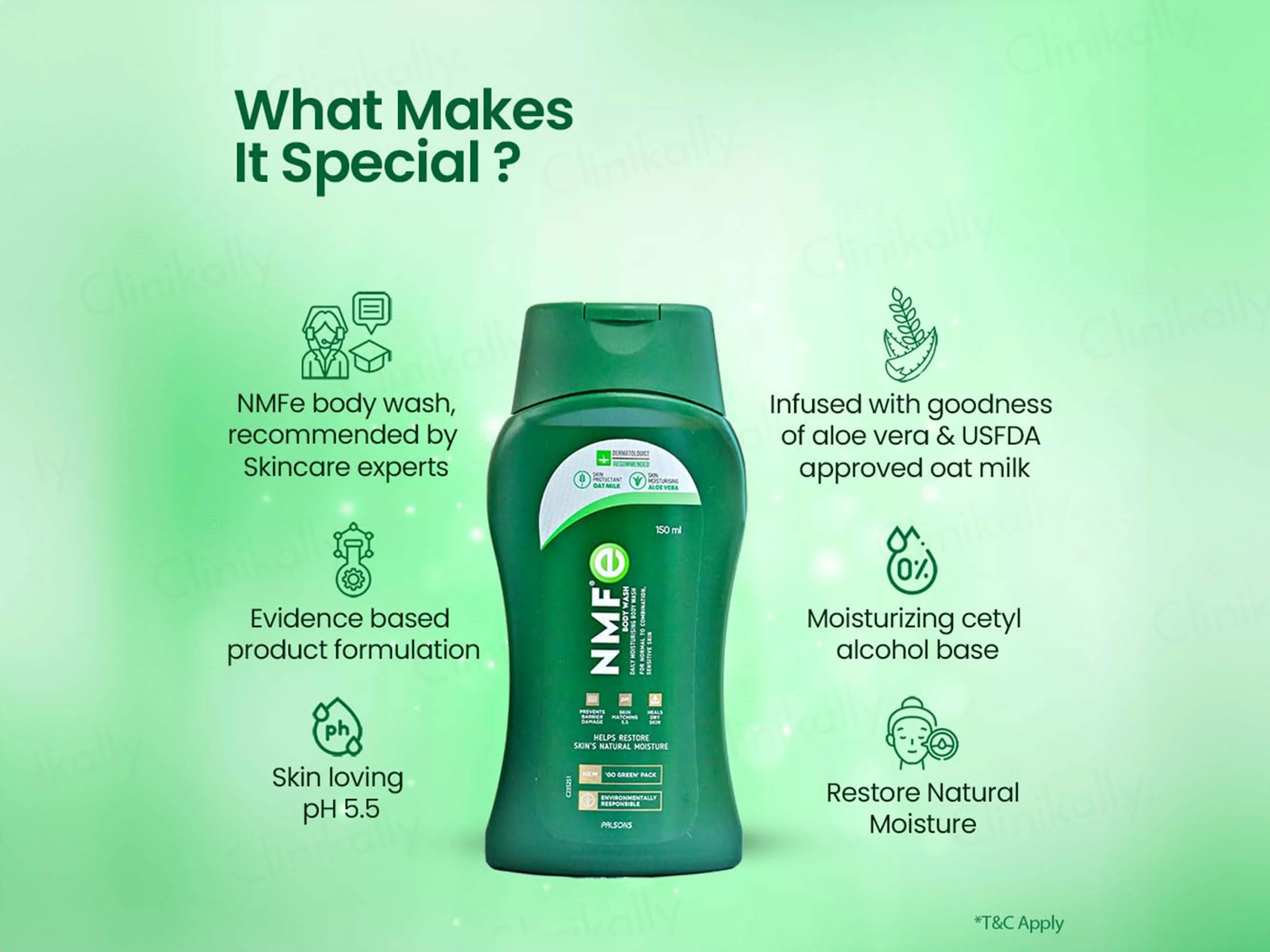 NMFe Daily Moisturising Body Wash For Normal to Sensitive Skin - Image 2