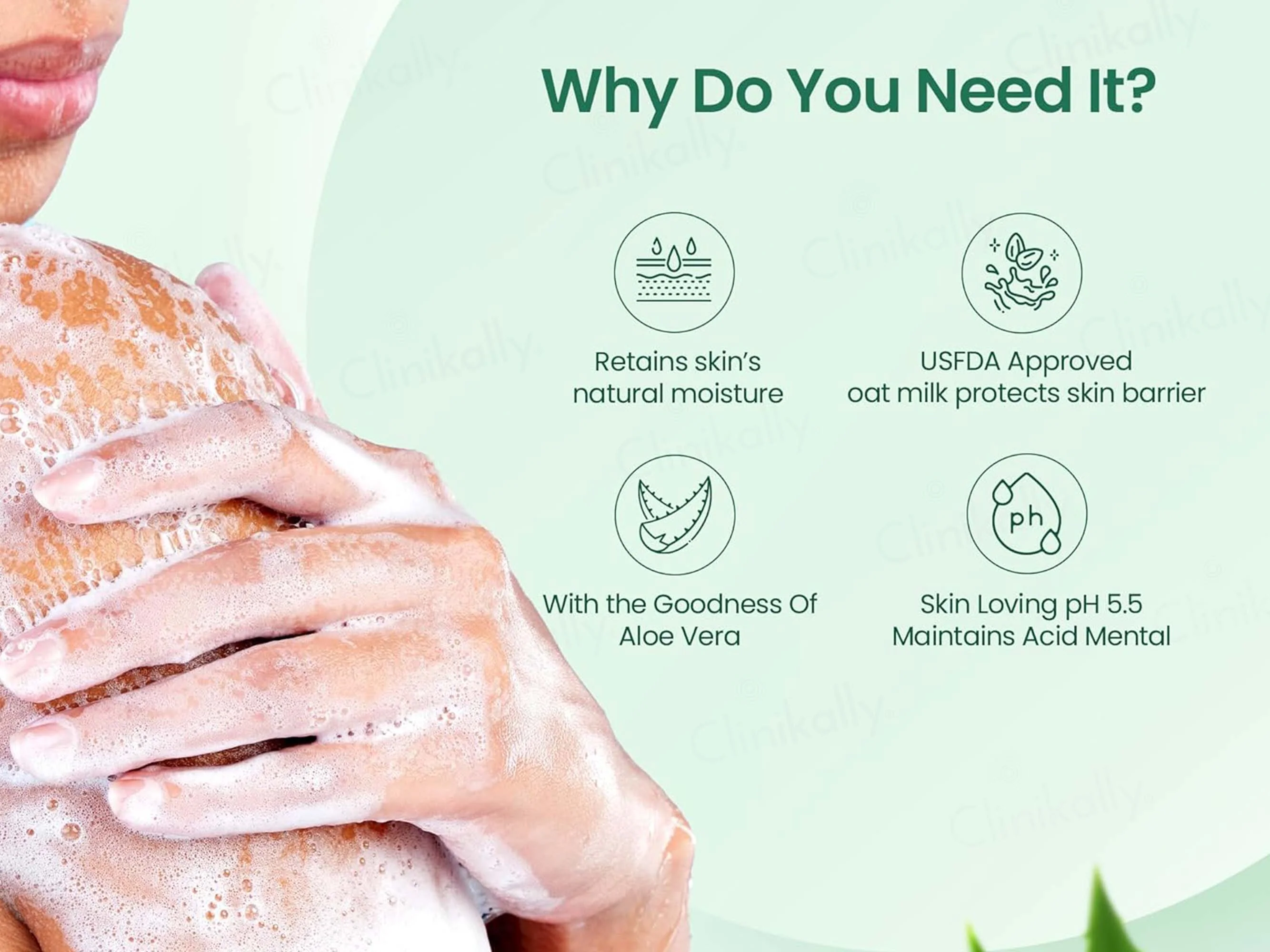 NMFe Daily Moisturising Body Wash For Normal to Sensitive Skin - Image 4