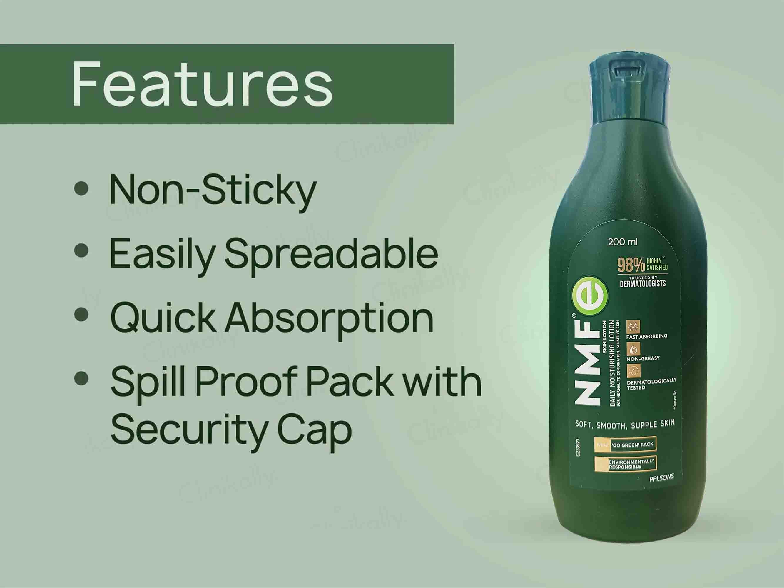 NMFe Daily Moisturising Lotion For Normal to Sensitive Skin - Image 2