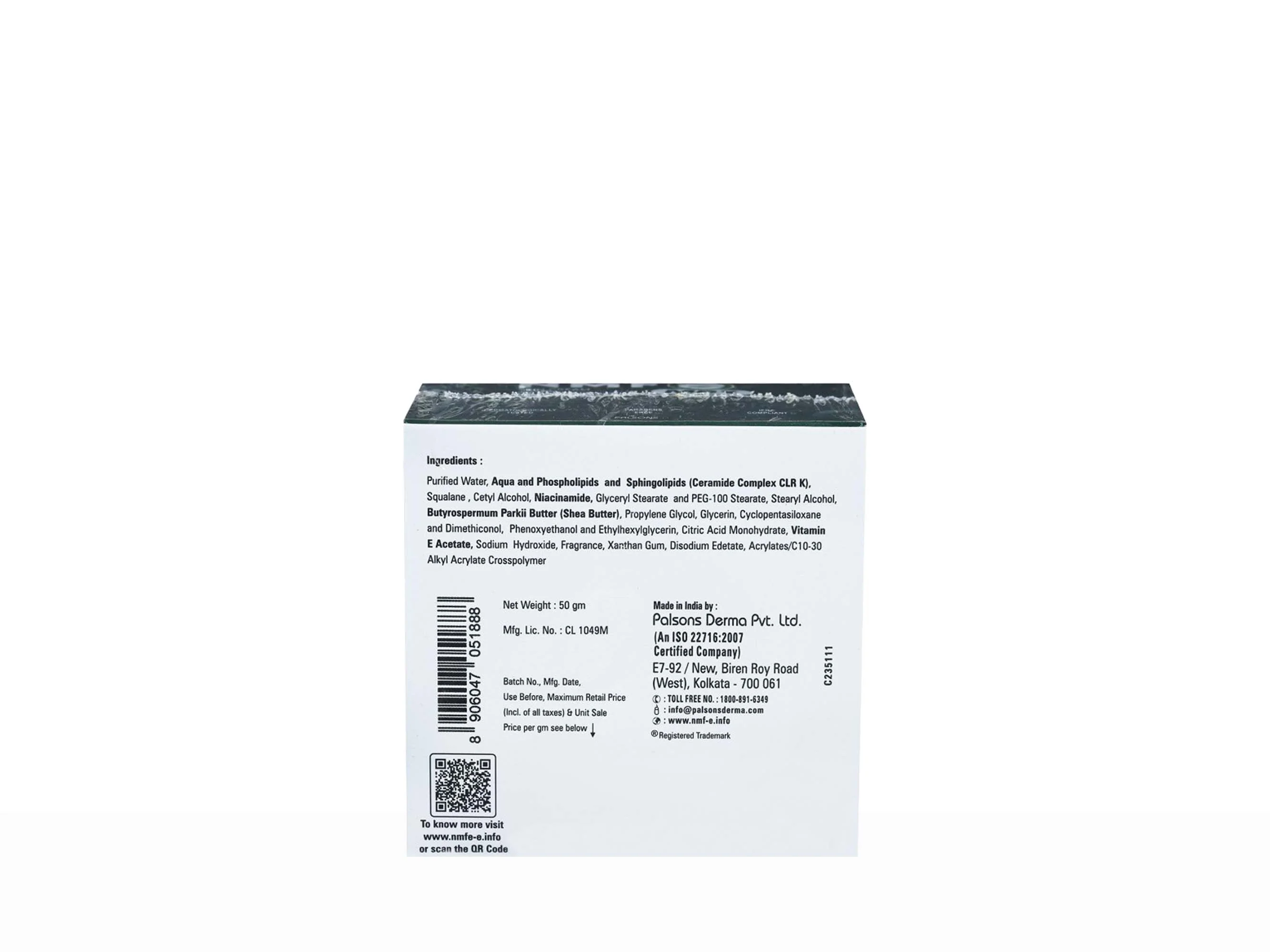NMFe Max Skin Cream For Dry & Sensitive Skin - Image 5
