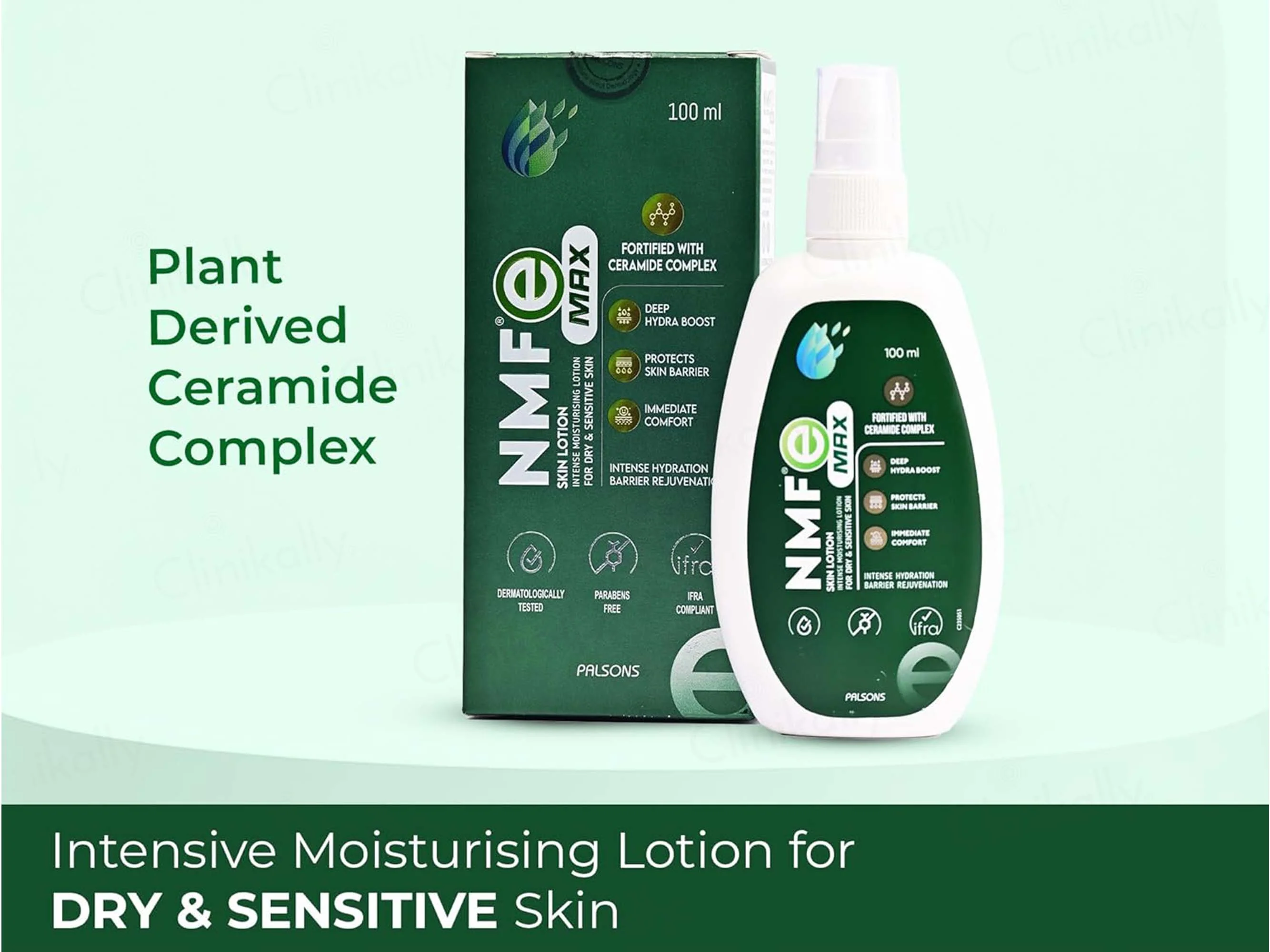 NMFe Max Skin Lotion For Dry & Sensitive Skin - Image 3