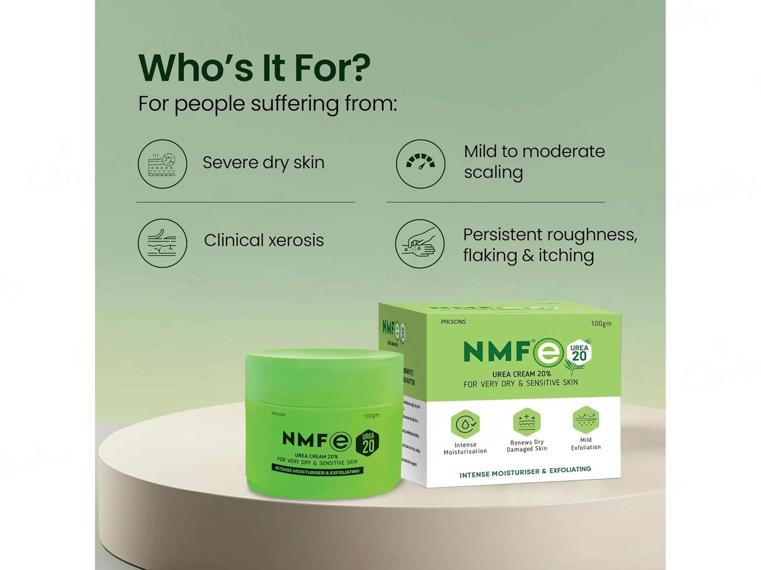 NMFe Urea 20% Cream For Very Dry & Sensitive Skin - Image 6