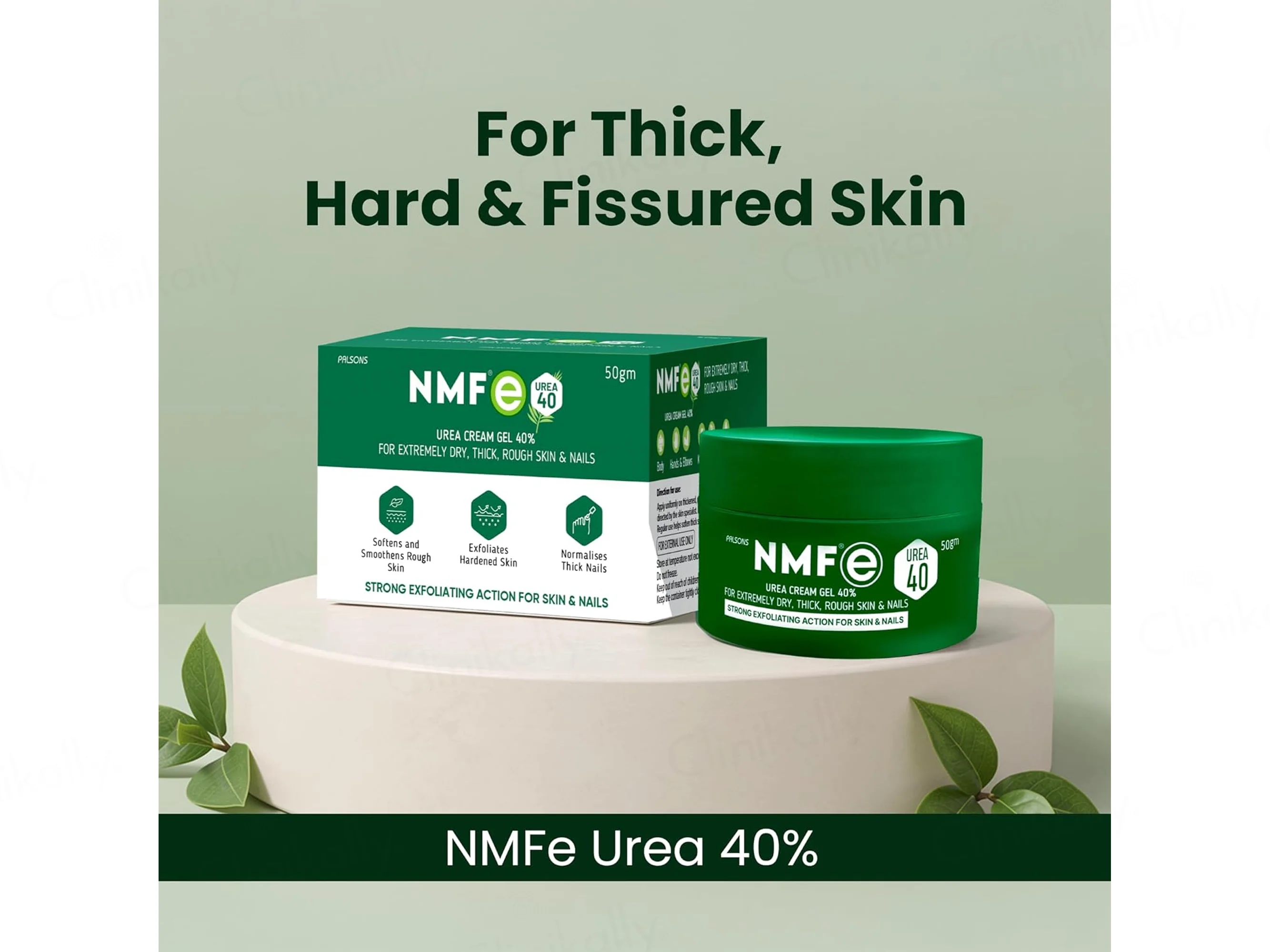 NMFe Urea 40% Cream Gel For Extremely Dry Skin & Nails - Image 2