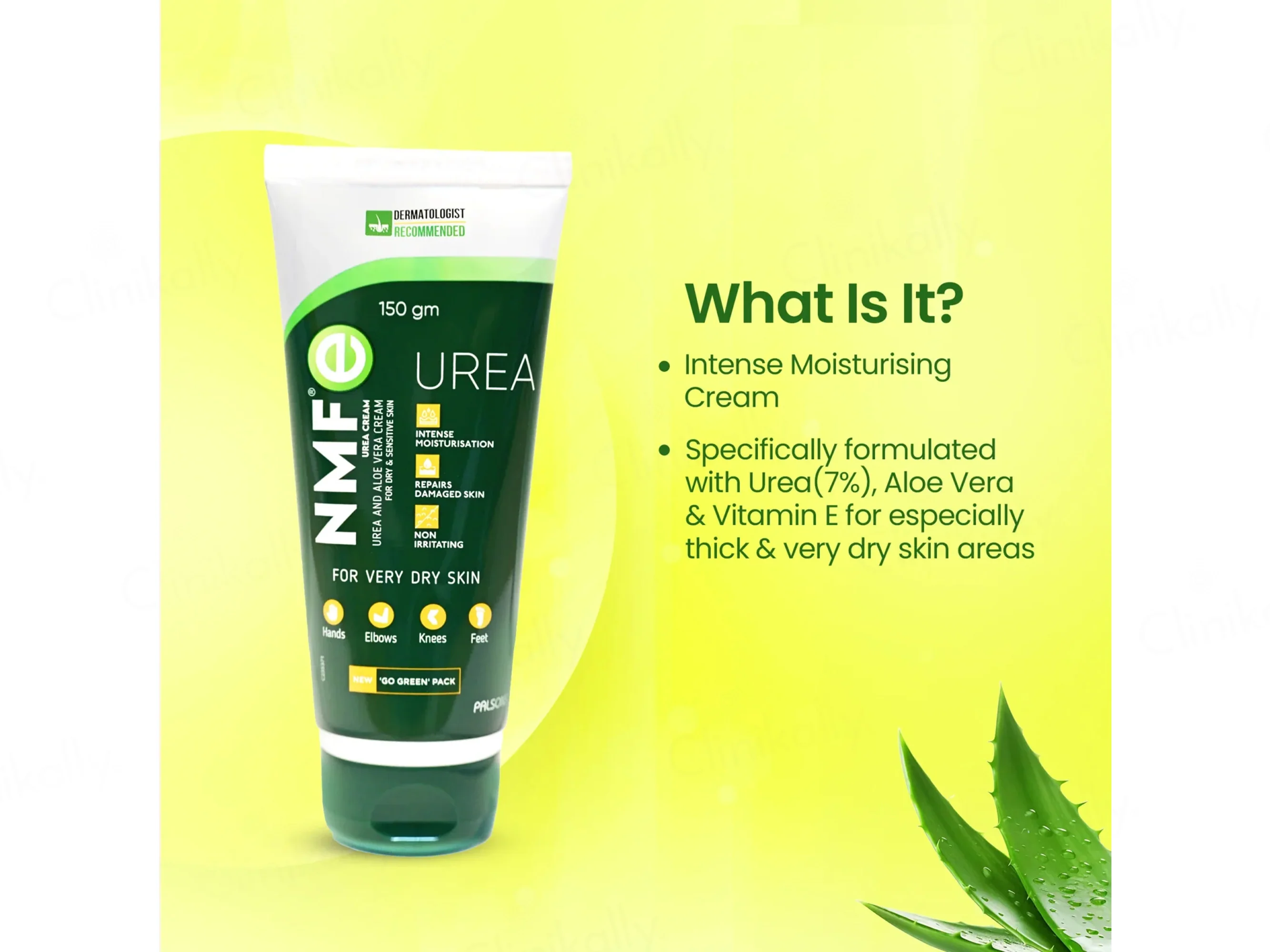 NMFe Urea and Aloe Vera Cream For Very Dry Skin - Image 3