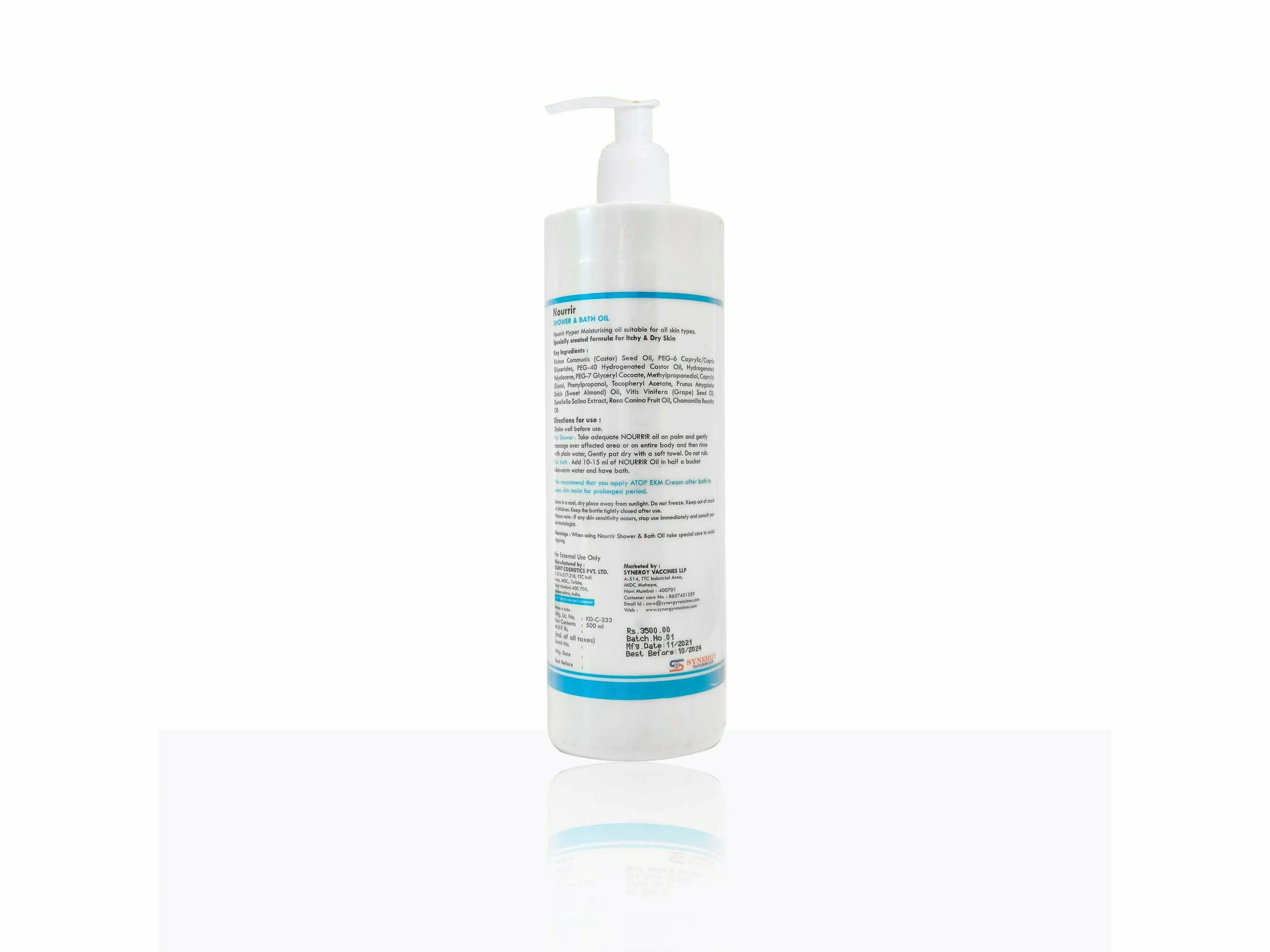 Nourrir Moisturising Shower & Bath Oil - Image 10