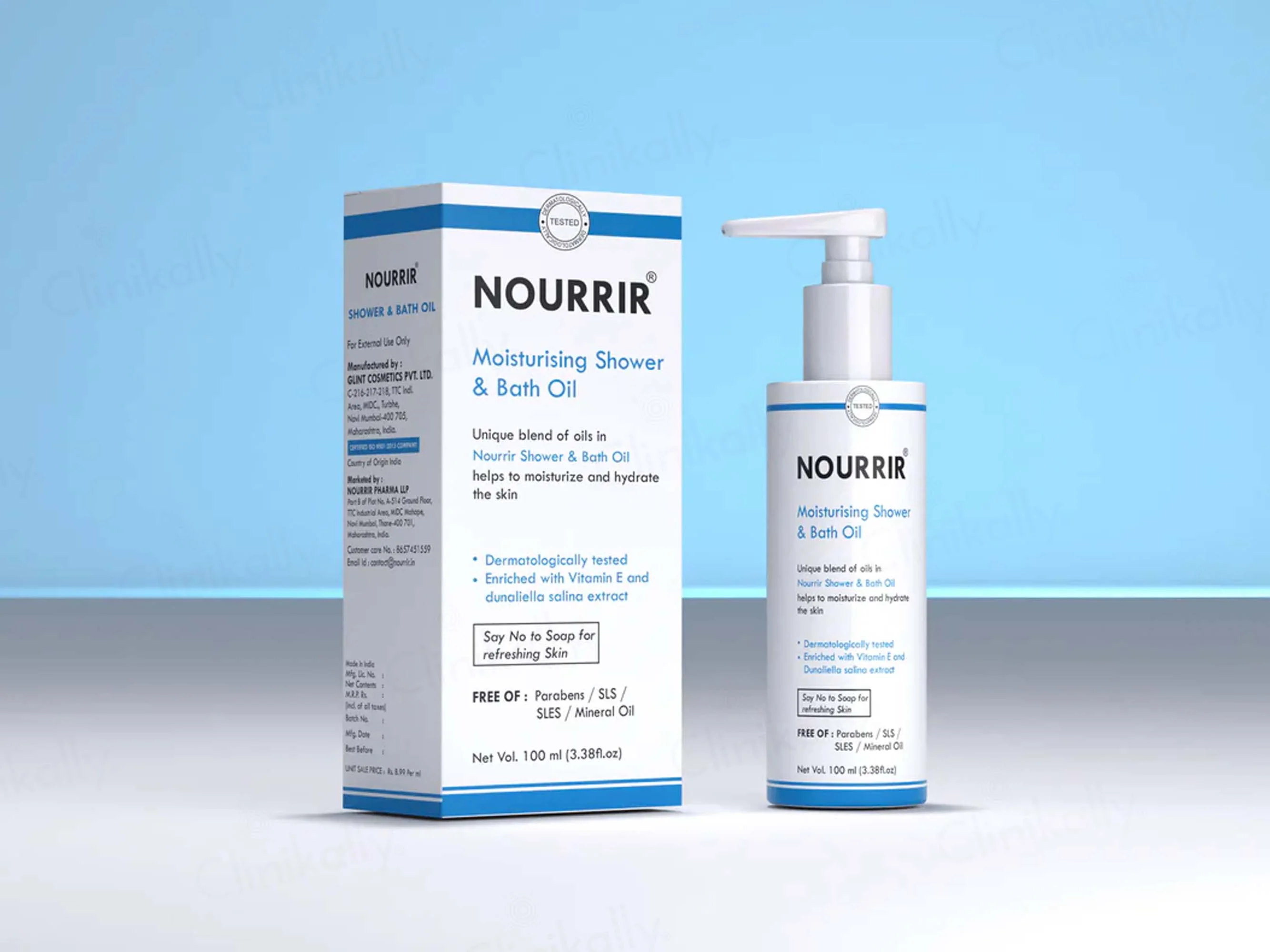 Nourrir Moisturising Shower & Bath Oil - Image 3