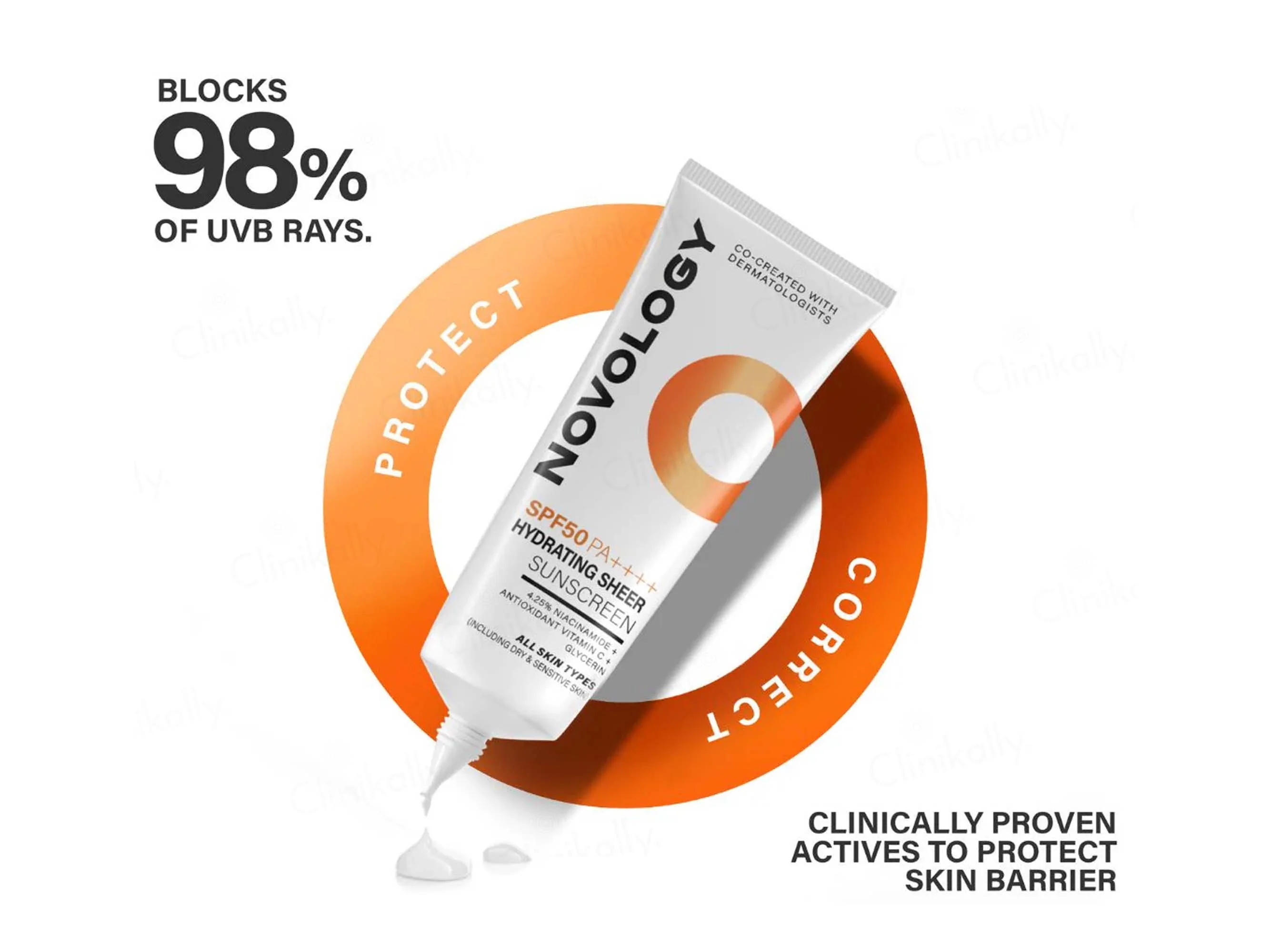 Novology Hydrating Sheer Sunscreen SPF 50 PA++++ - Image 3
