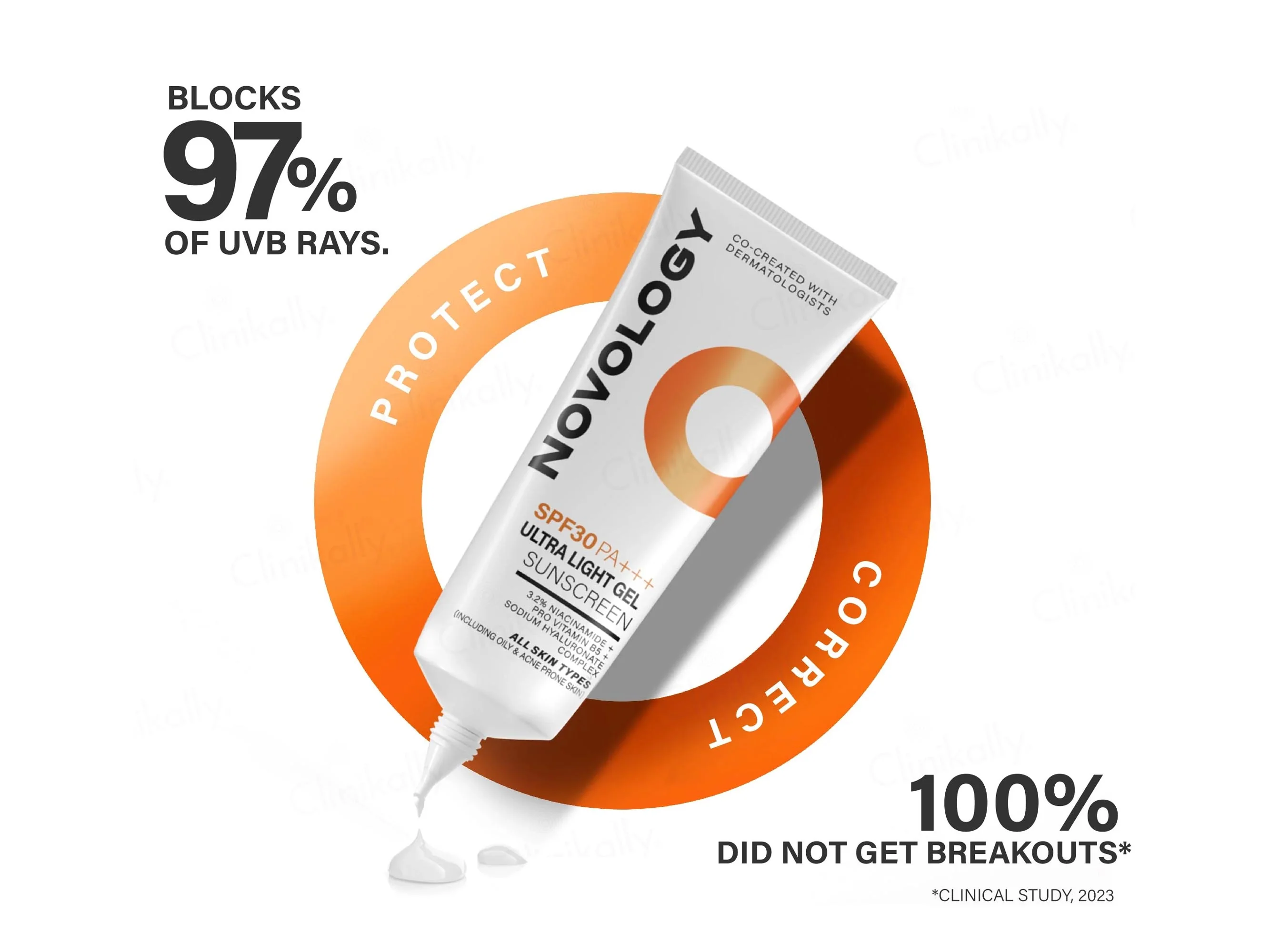 Novology Ultra Light Gel Sunscreen SPF 30 PA+++ - Image 3