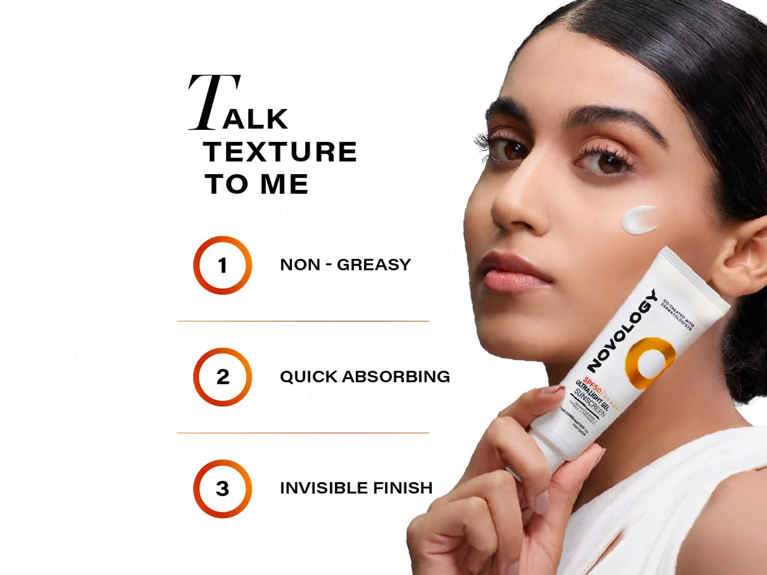 Novology Ultra Light Gel Sunscreen SPF 50 PA++++ - Image 6