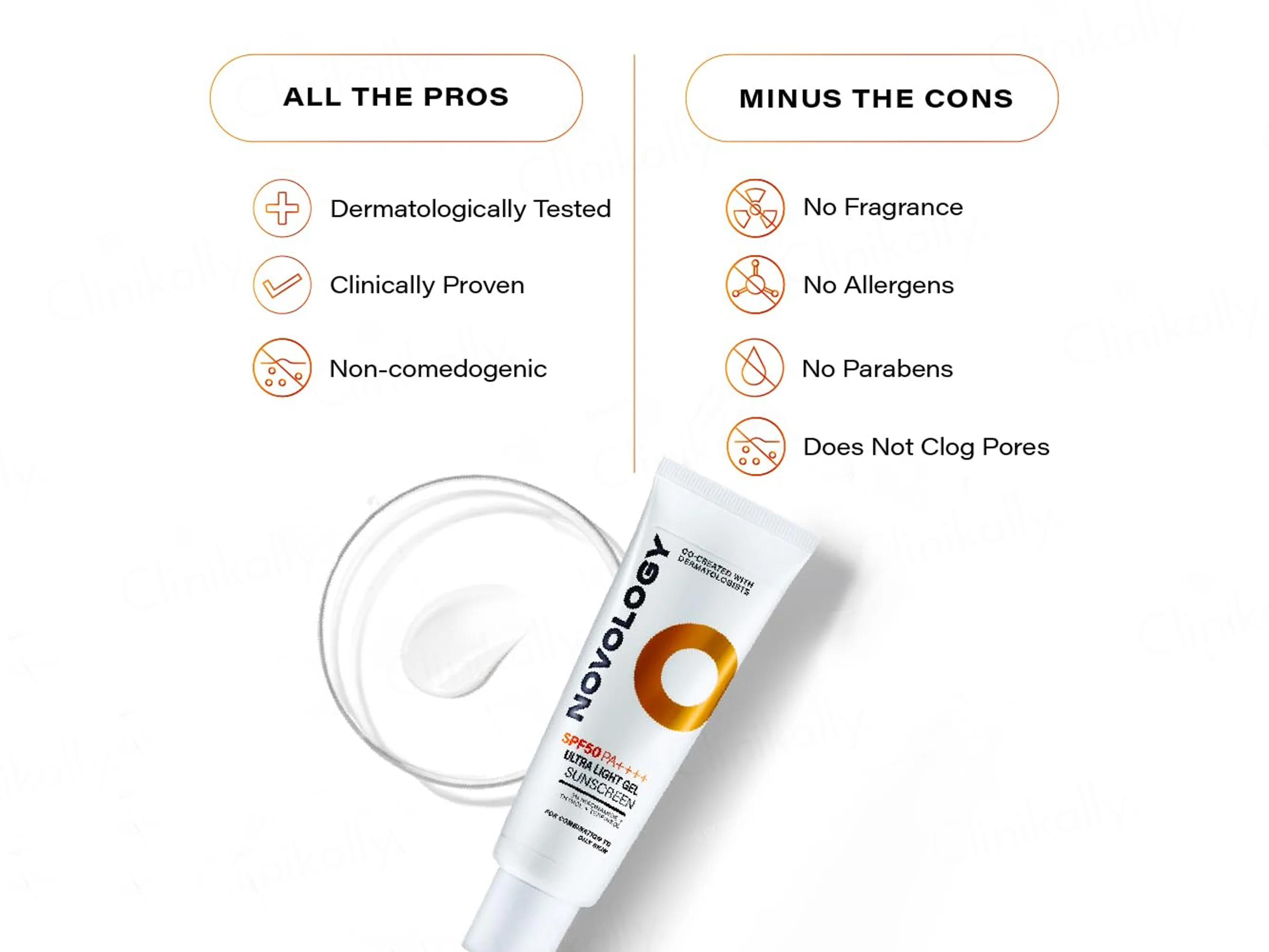Novology Ultra Light Gel Sunscreen SPF 50 PA++++ - Image 7