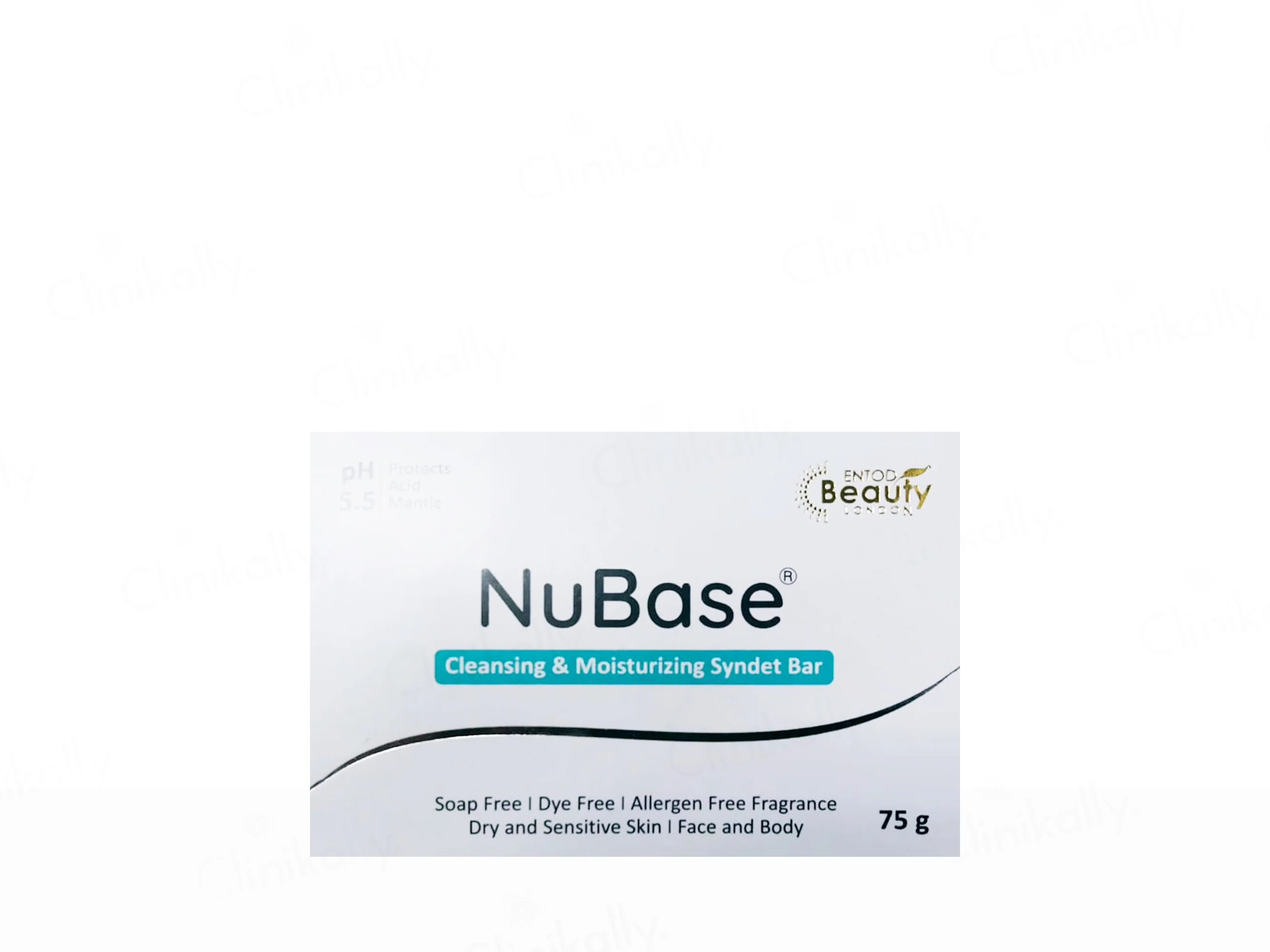 NuBase Cleansing & Moisturising Syndet Bar For Dry & Sensitive Skin - Image 2