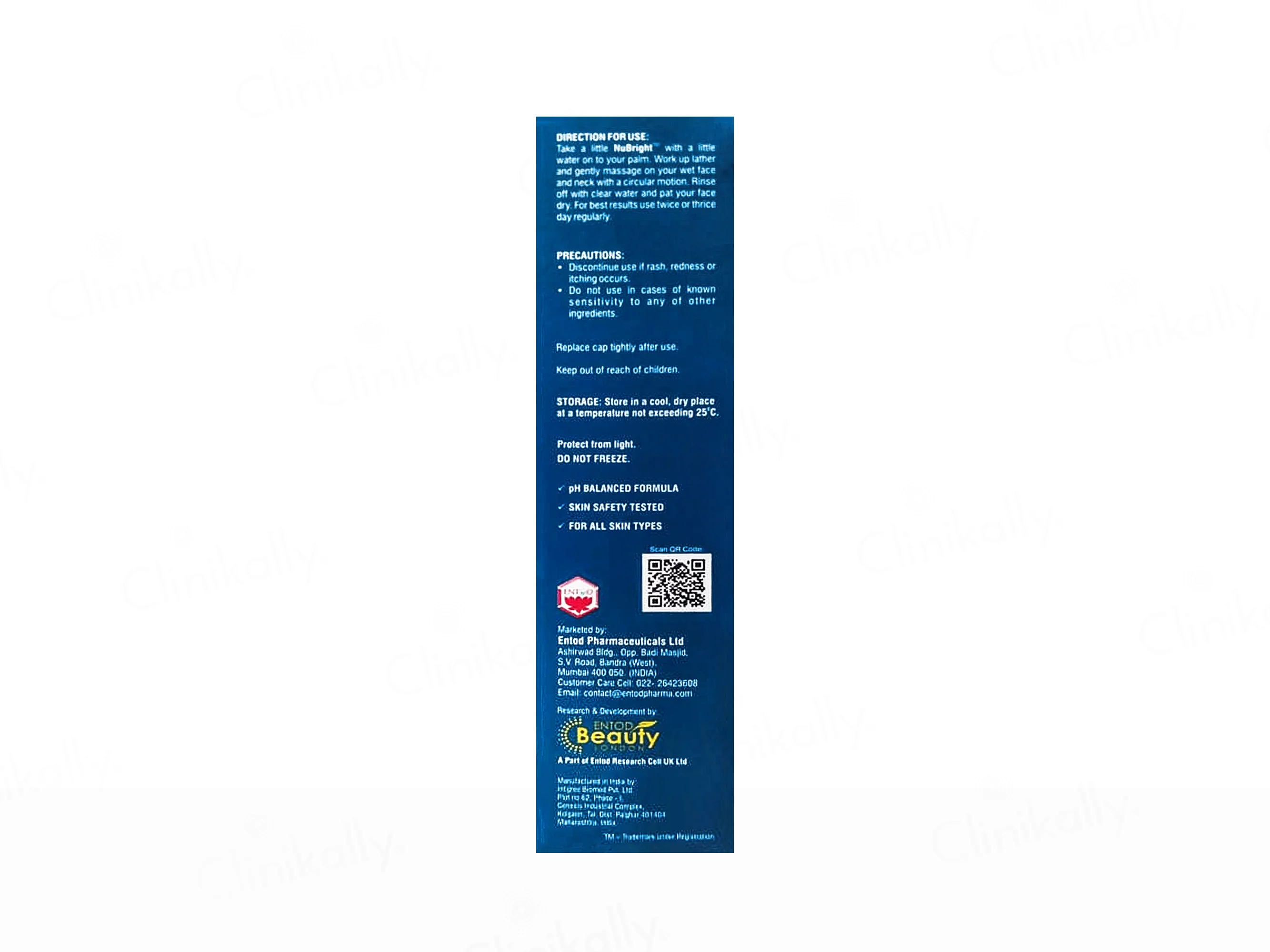 NuBright Gentle Cleansing & Brightening Face Wash - Image 2
