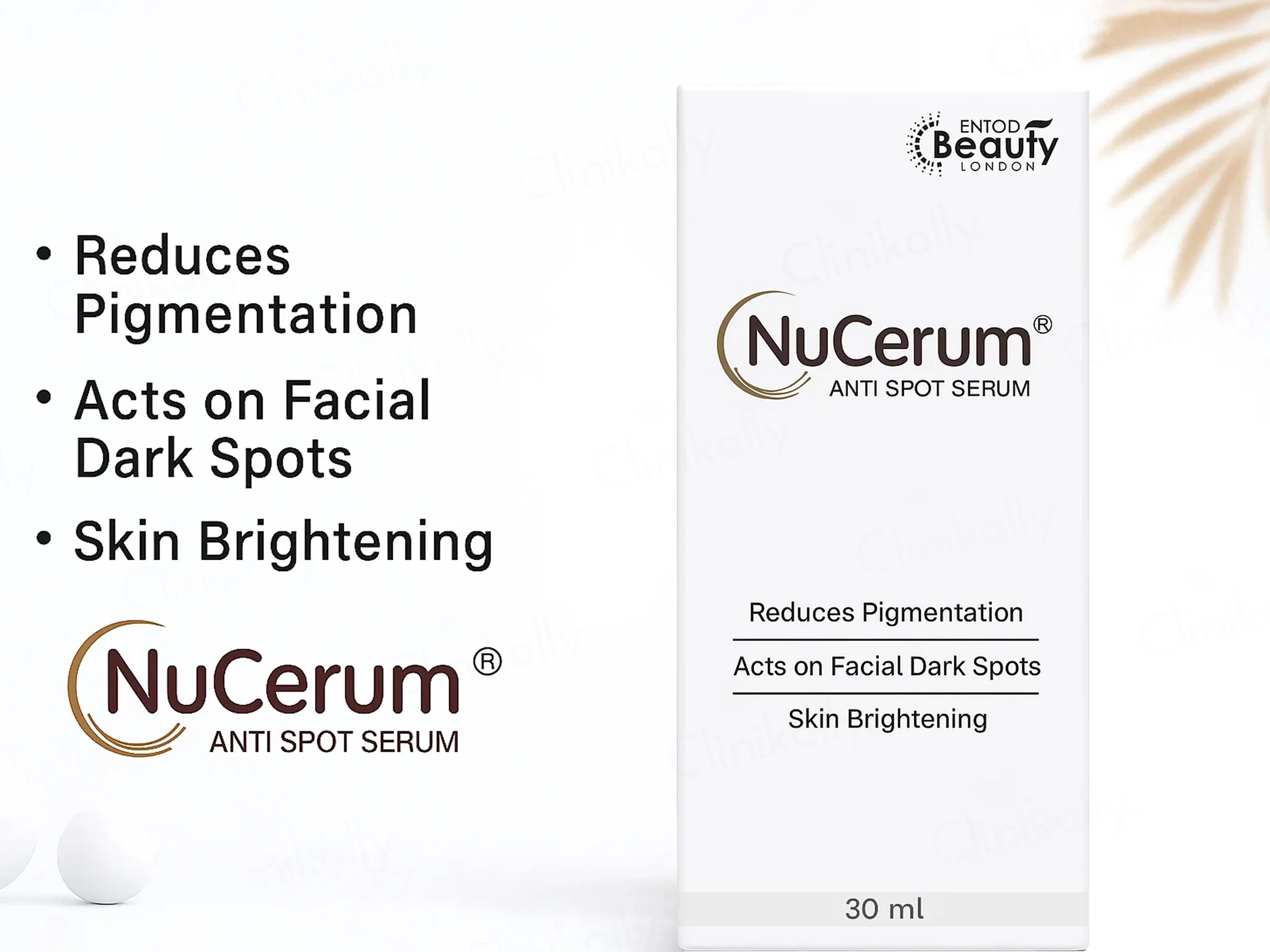 NuCerum Anti Spot Skin Brightening Face Serum - Image 3