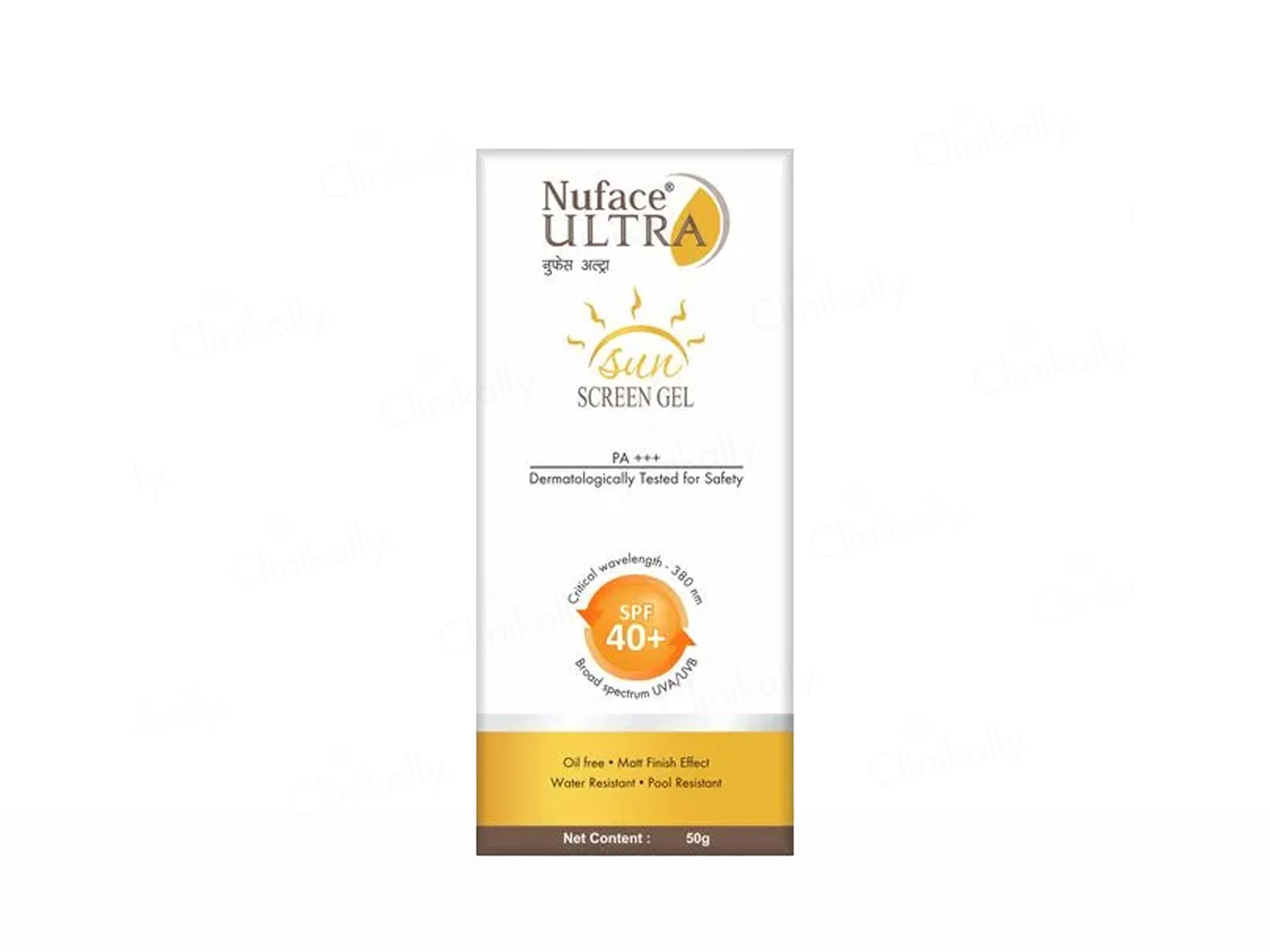 Nuface Ultra Sunscreen Gel SPF 40+ PA+++ - Image 3
