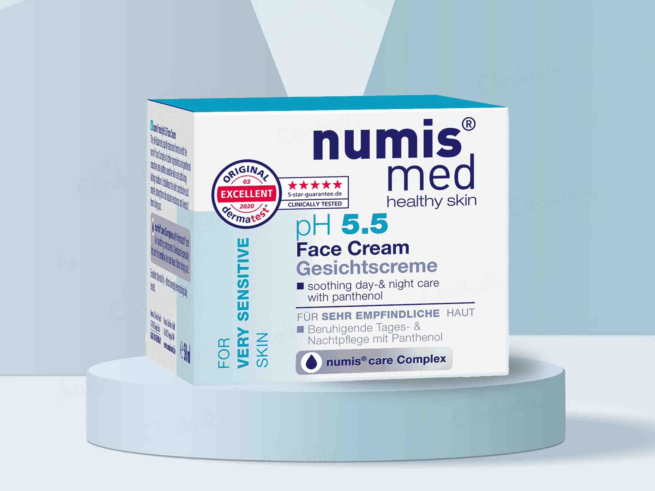 Numis Med pH 5.5 Face Cream For Very Sensitive Skin - Image 2