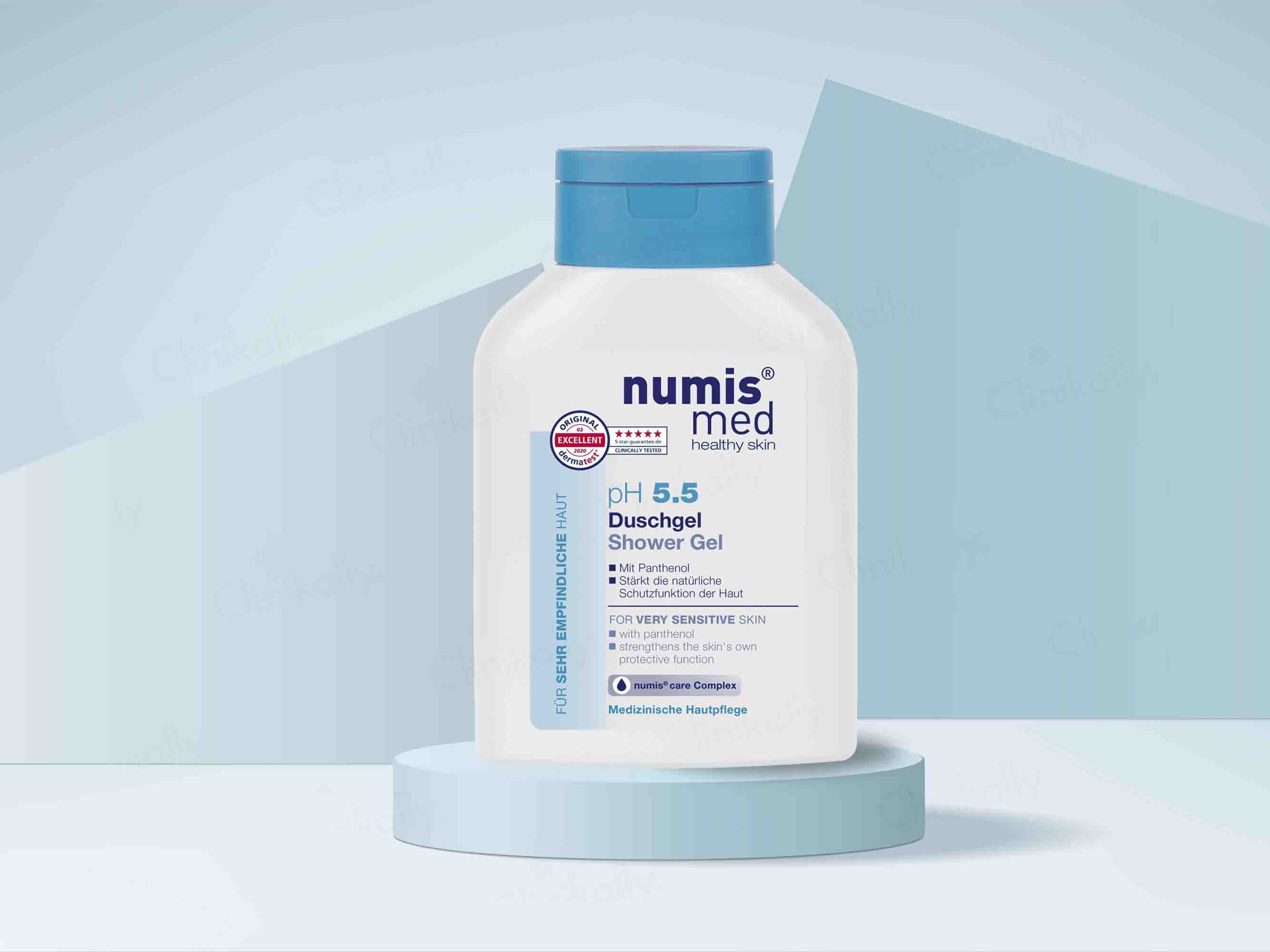 Numis Med pH 5.5 Shower Gel For Very Sensitive Skin - Image 2