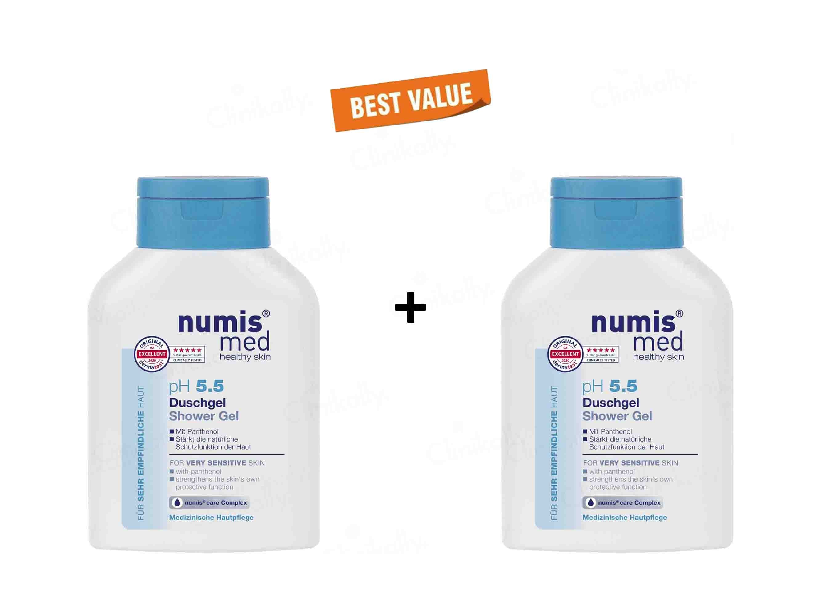 Numis Med pH 5.5 Shower Gel For Very Sensitive Skin - Image 3
