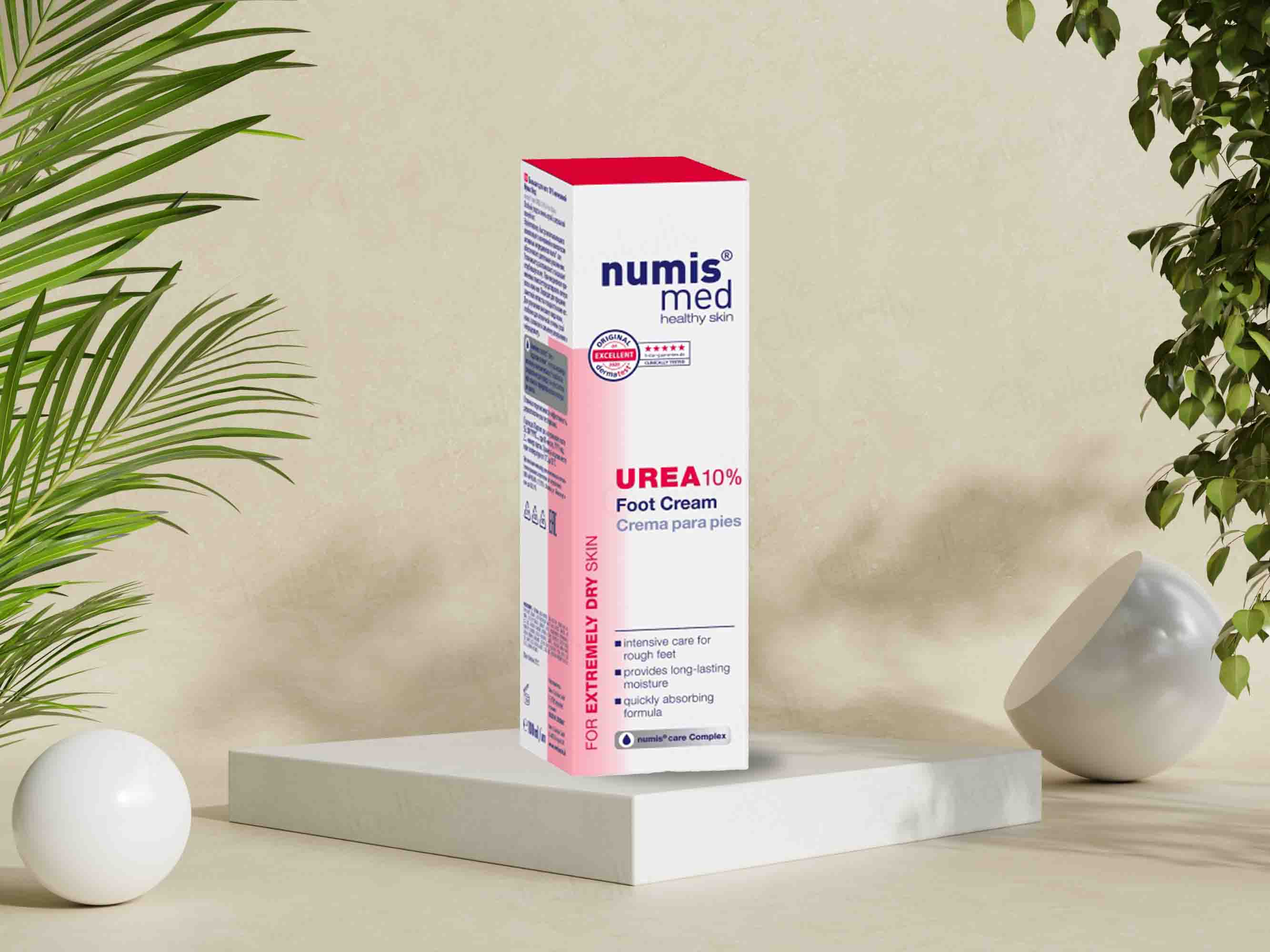 Numis Med Urea 10% Foot Cream For Extremely Dry Skin - Image 2