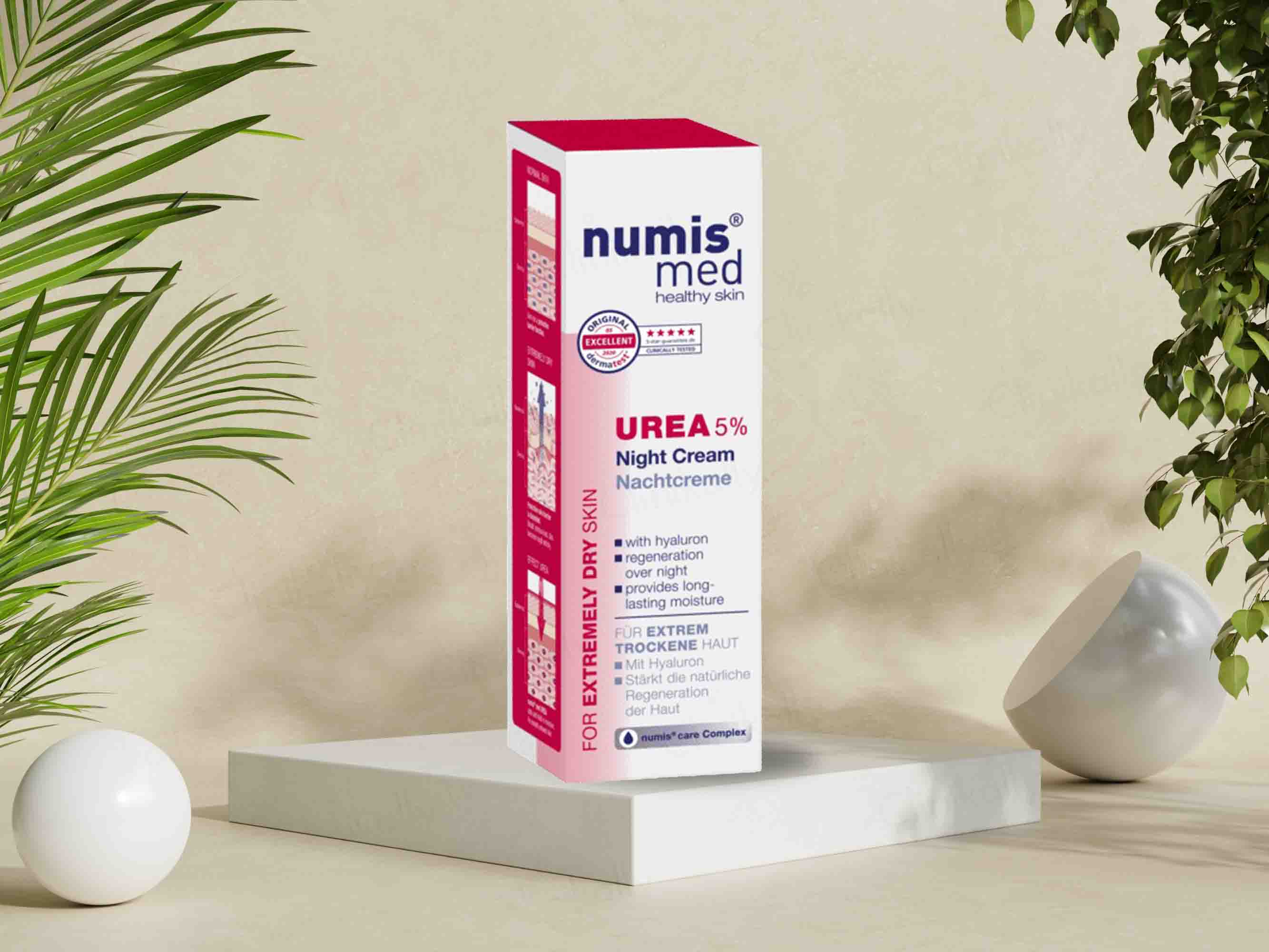 Numis Med Urea 5% Night Cream For Extremely Dry Skin - Image 2