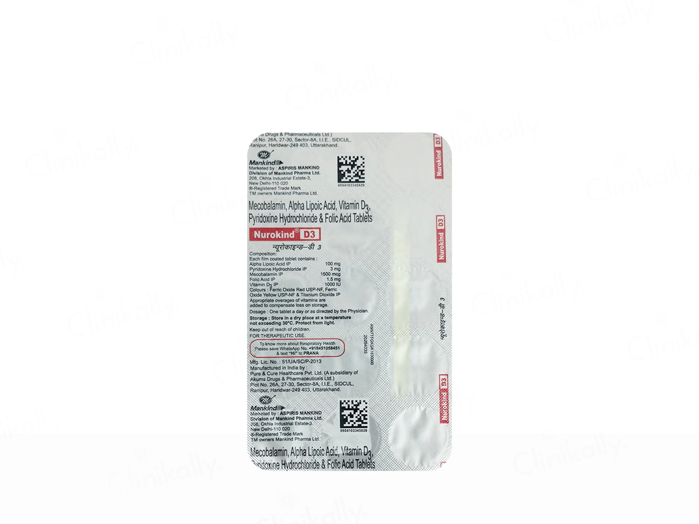 Nurokind D3 Tablet - Image 2