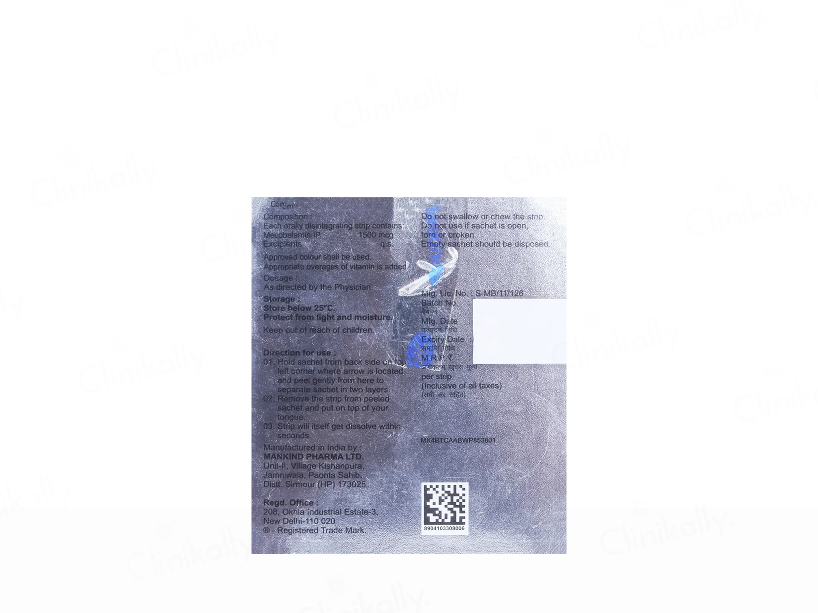 Nurokind-Fast Sugar Free Orally Disintegrating Strips - Image 2