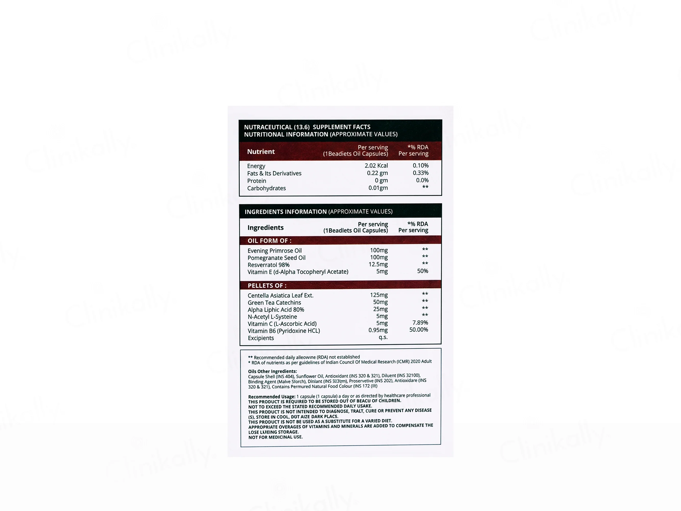 Nusaude Age Defy Nutraceutical Beadlets + Oil Filled Capsule - Image 2