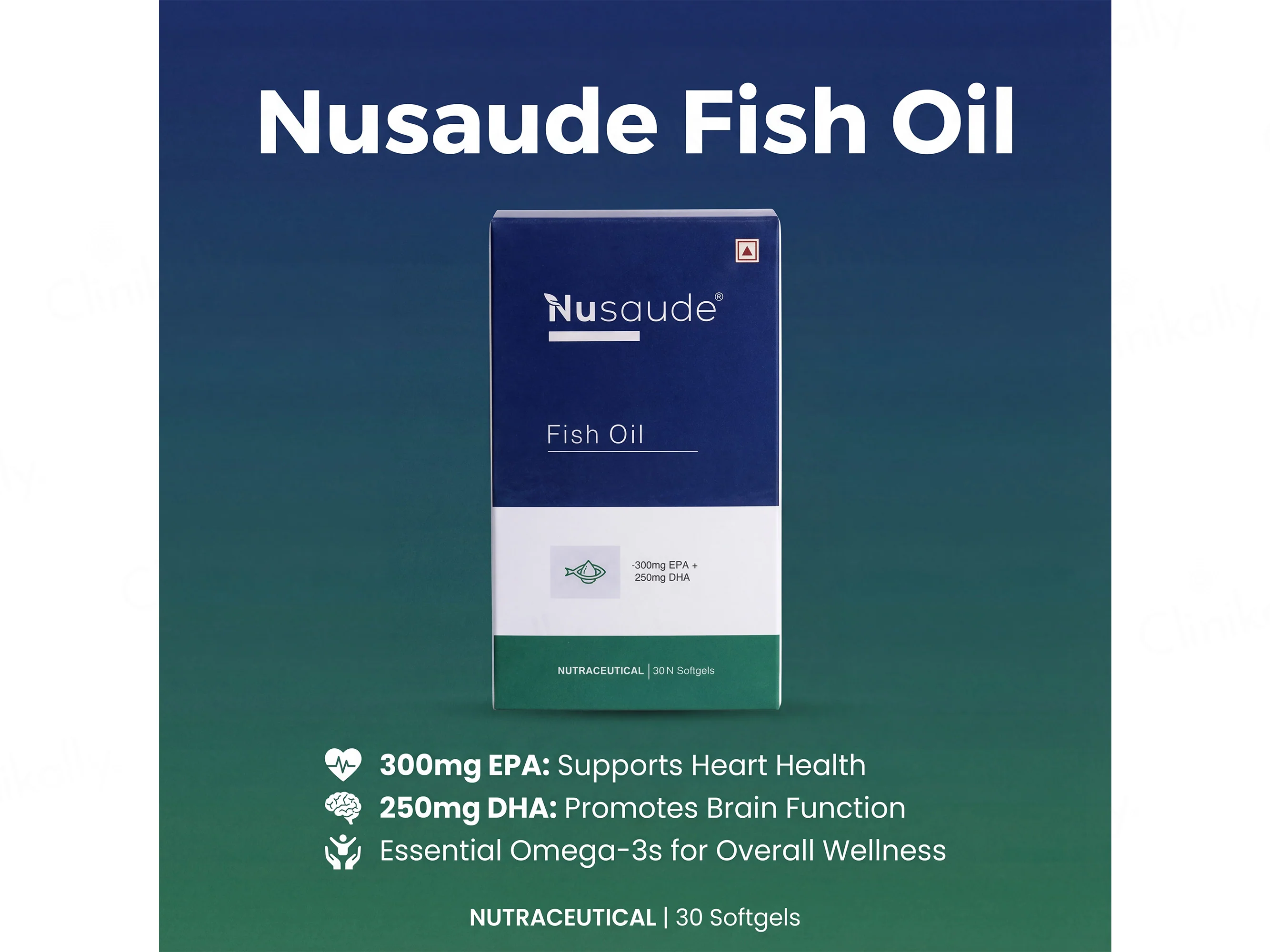 Nusaude Fish Oil Nutraceutical Softgel Capsule - Image 2
