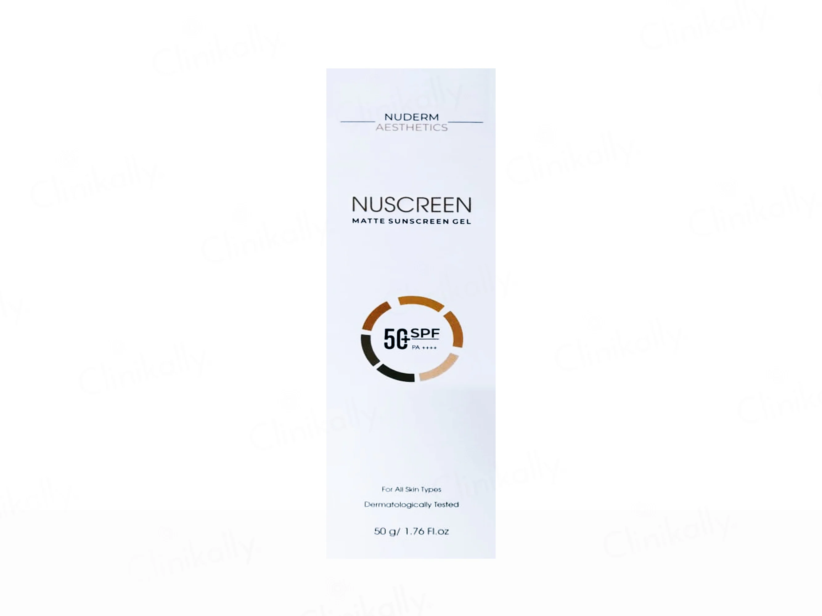 Nuscreen Matte Sunscreen Gel SPF 50+ PA++++