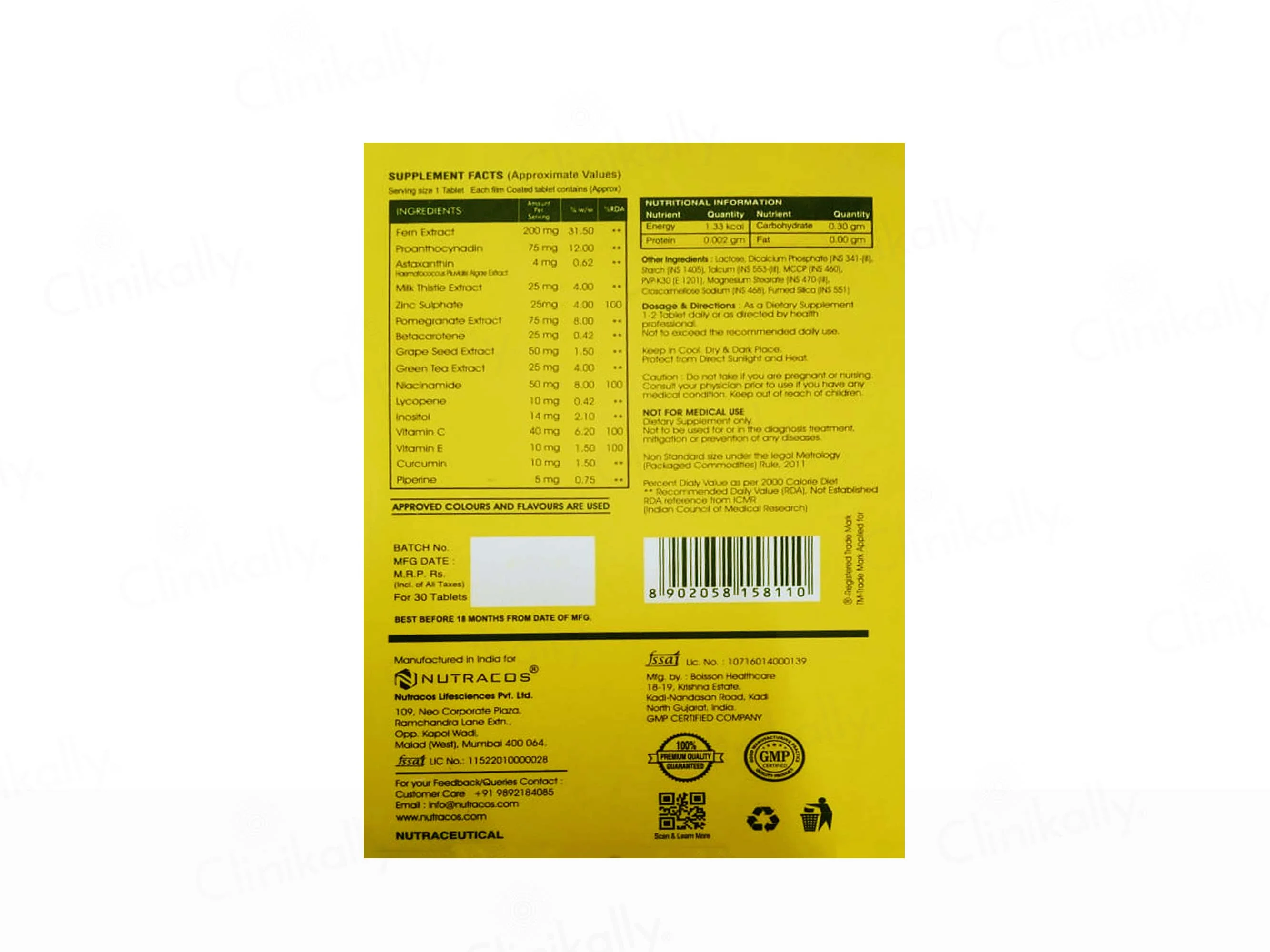 Nushield Advanced Oral UV Protection Tablet - Image 4