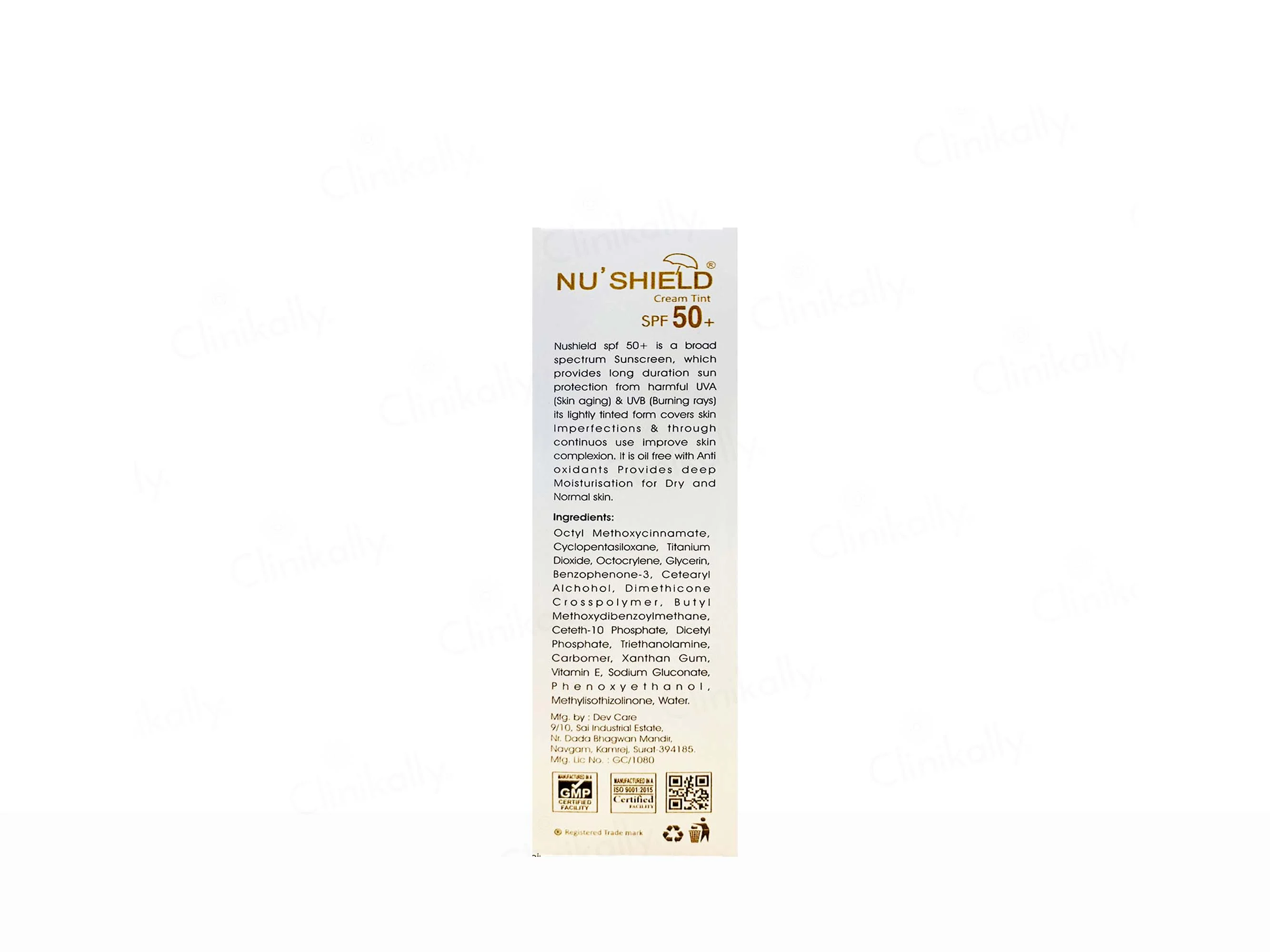 Nushield Cream Tint Sunscreen SPF 50+ - Image 3