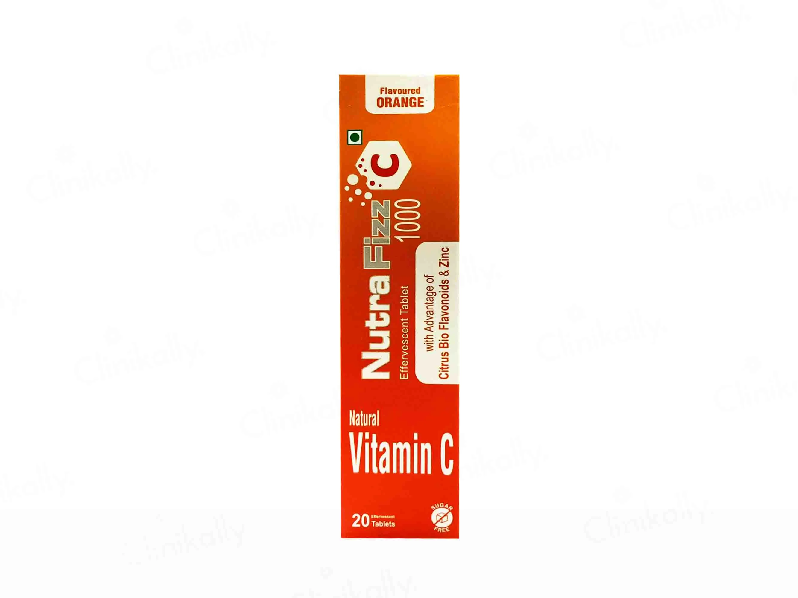 Nutra Fizz C 1000 Effervescent Tablet - Orange Flavour