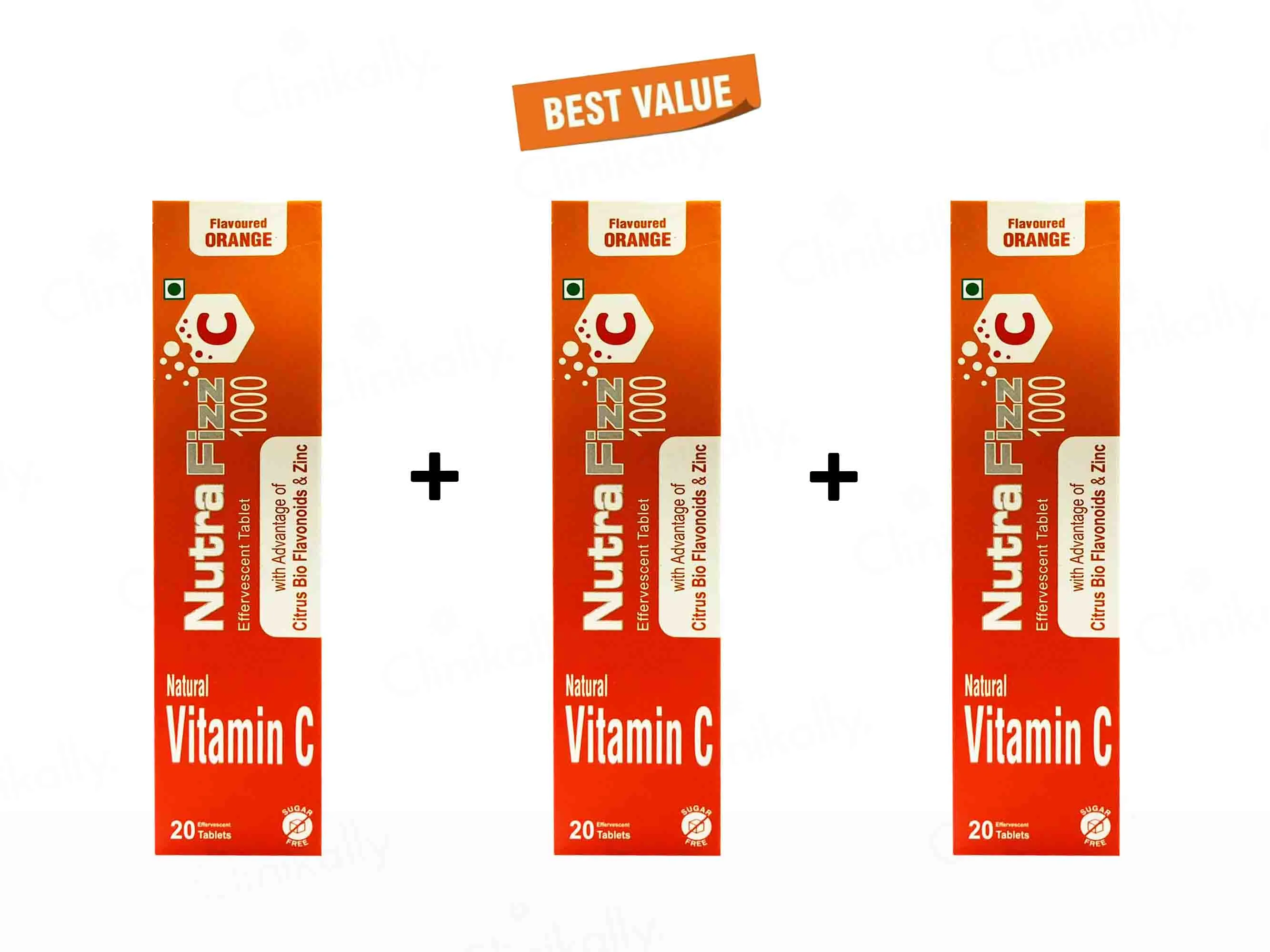 Nutra Fizz C 1000 Effervescent Tablet - Orange Flavour - Image 4