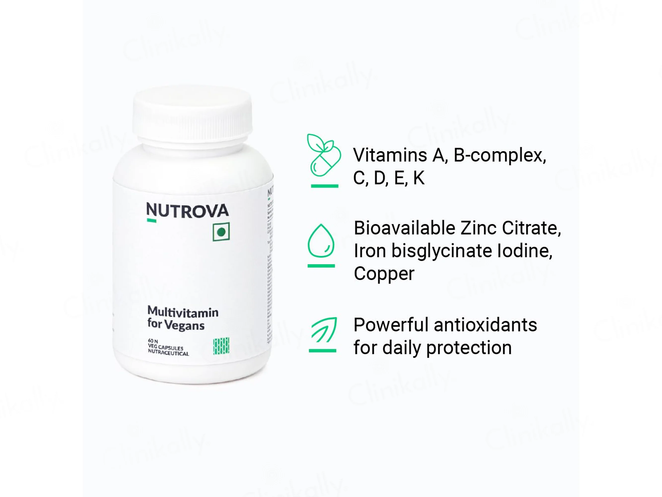 Nutrova Multivitamin Nutraceutical Capsule For Vegans - Image 3