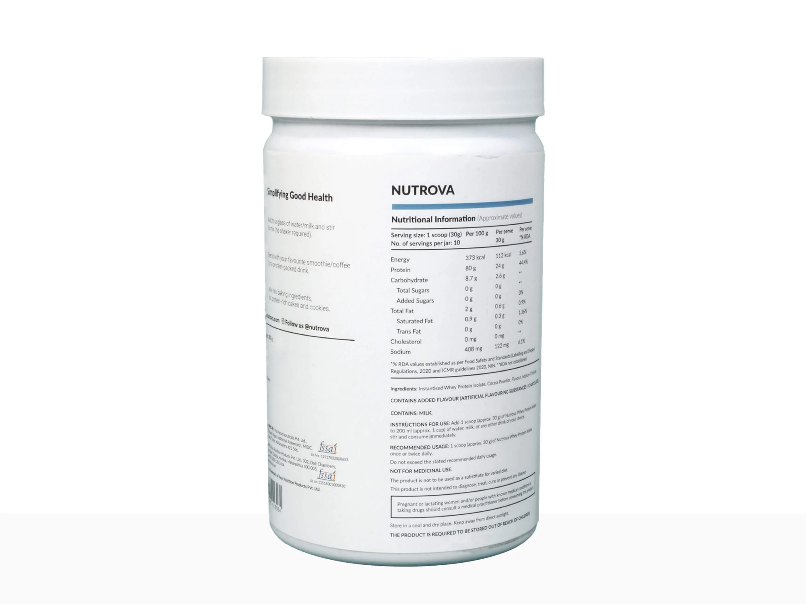 Nutrova Whey Protein Isolate - Image 3