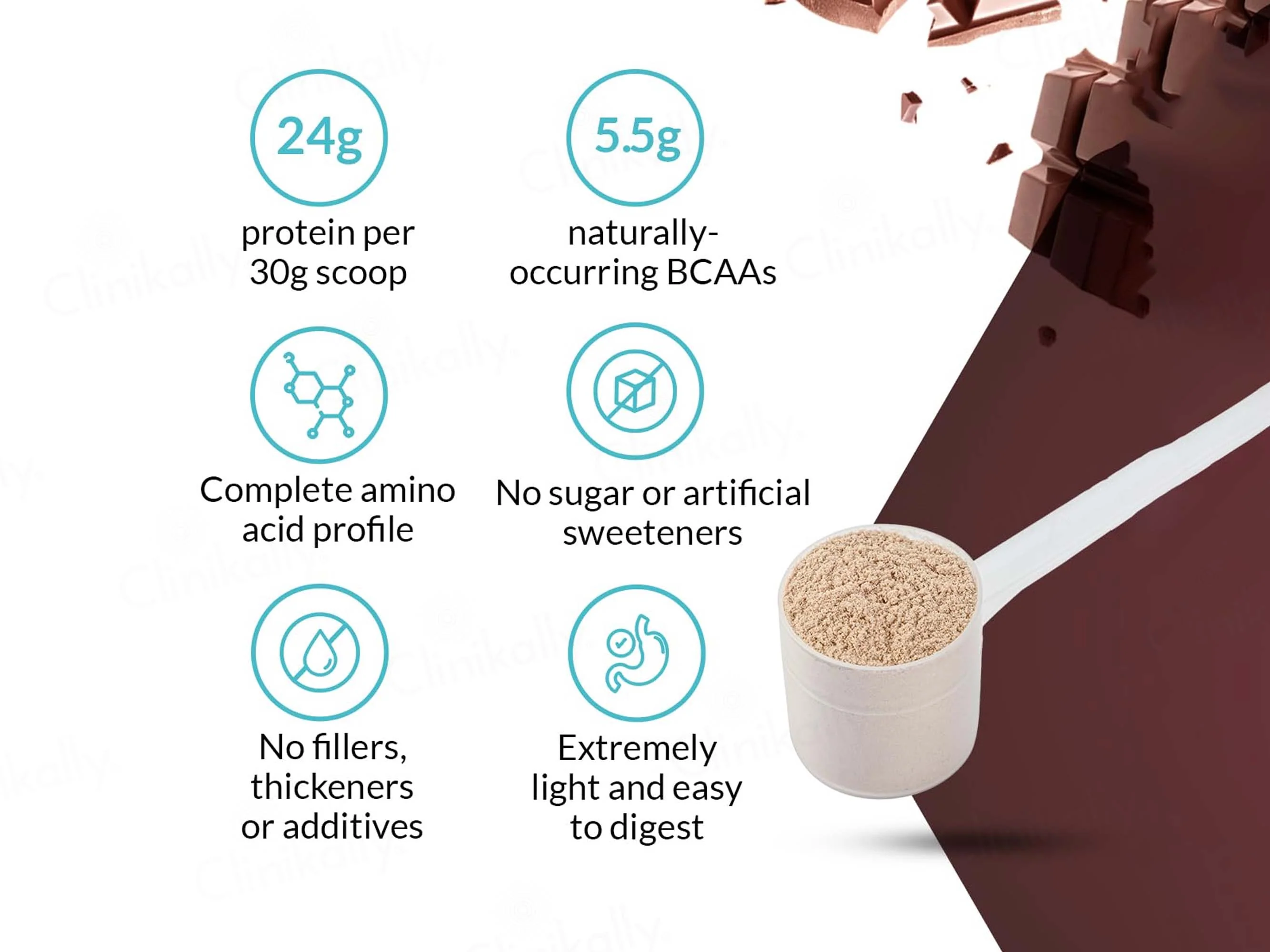 Nutrova Whey Protein Isolate - Dark Chocolate Flavour - Image 2