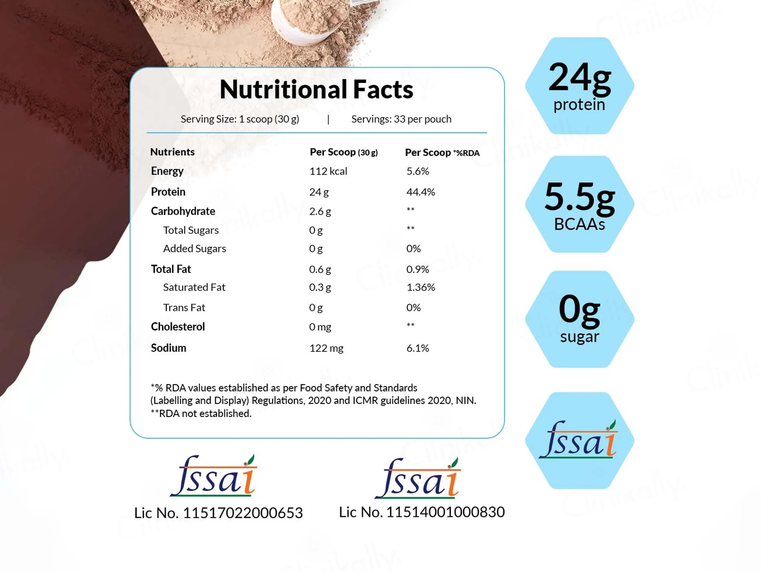 Nutrova Whey Protein Isolate - Dark Chocolate Flavour - Image 3