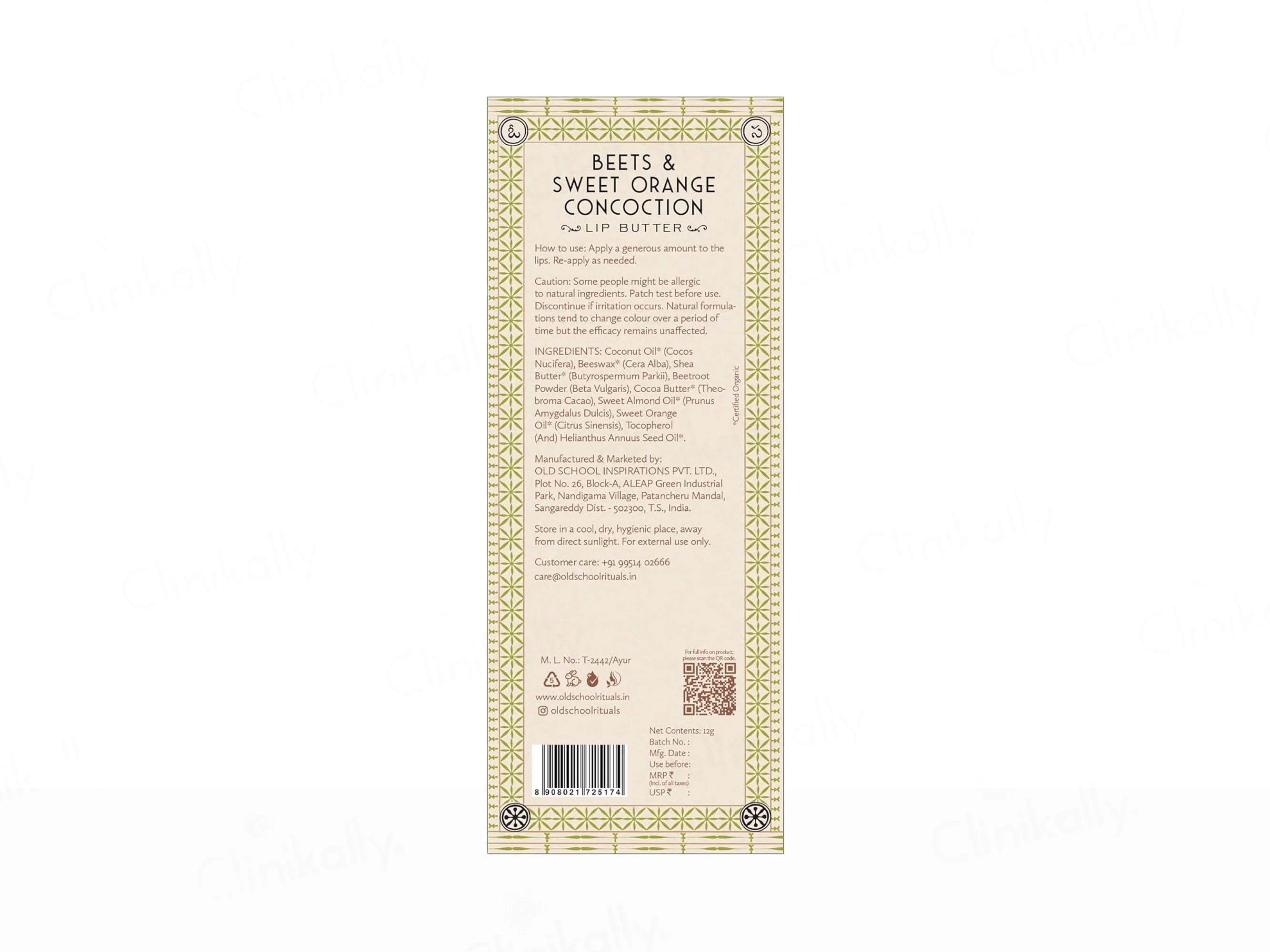 Old School Beets & Sweet Orange Concoction Lip Butter - Image 7