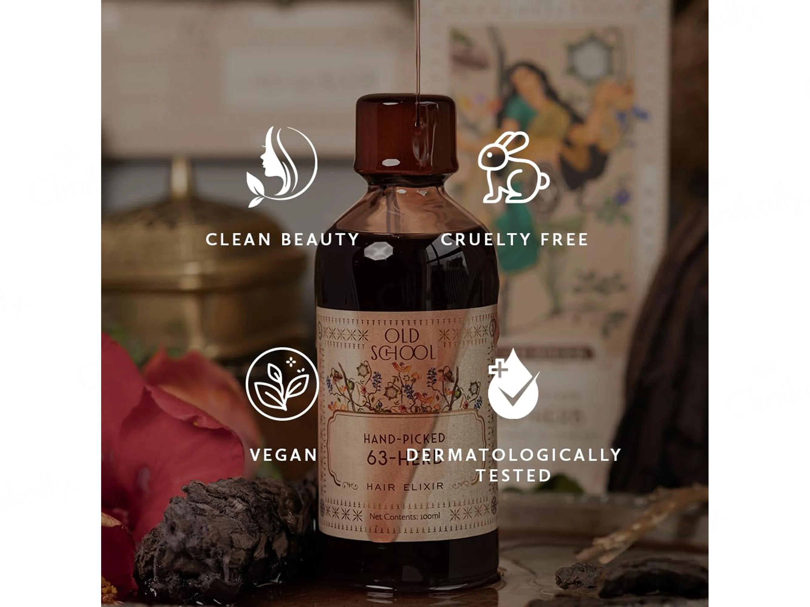 Old School Hand-Picked 63-Herb Hair Elixir - Image 6