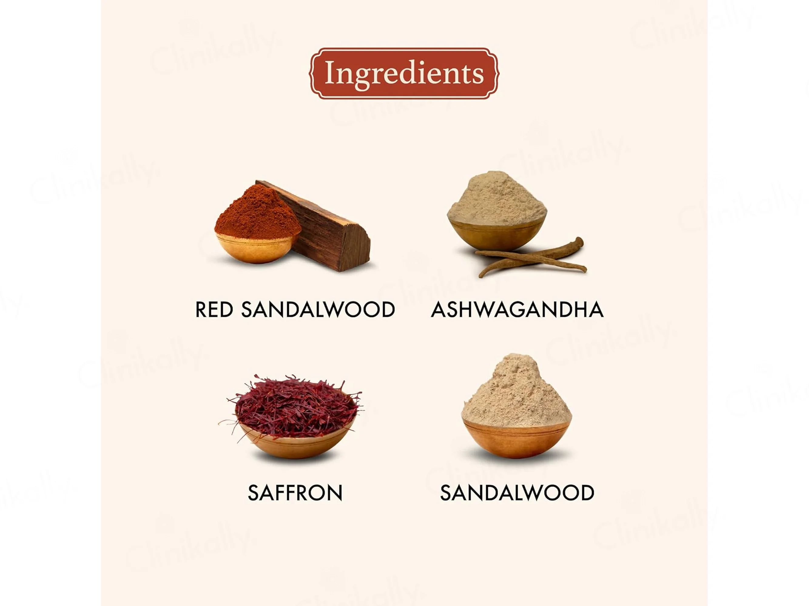 Old School Hand-Worked Red Sandalwood & Saffron Clarifying Mask - Image 4