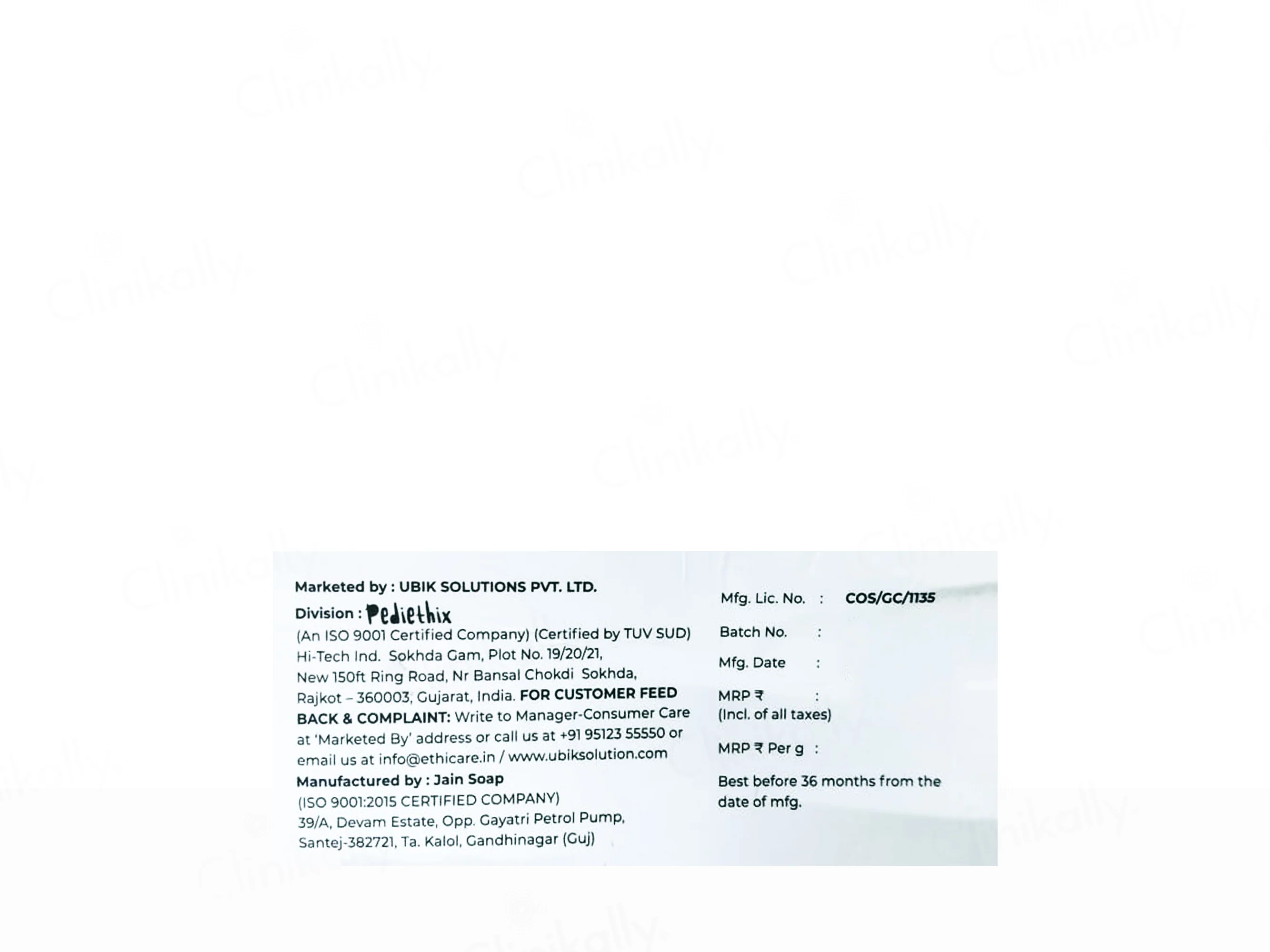 Olebest Baby Cleansing Bar - Image 5