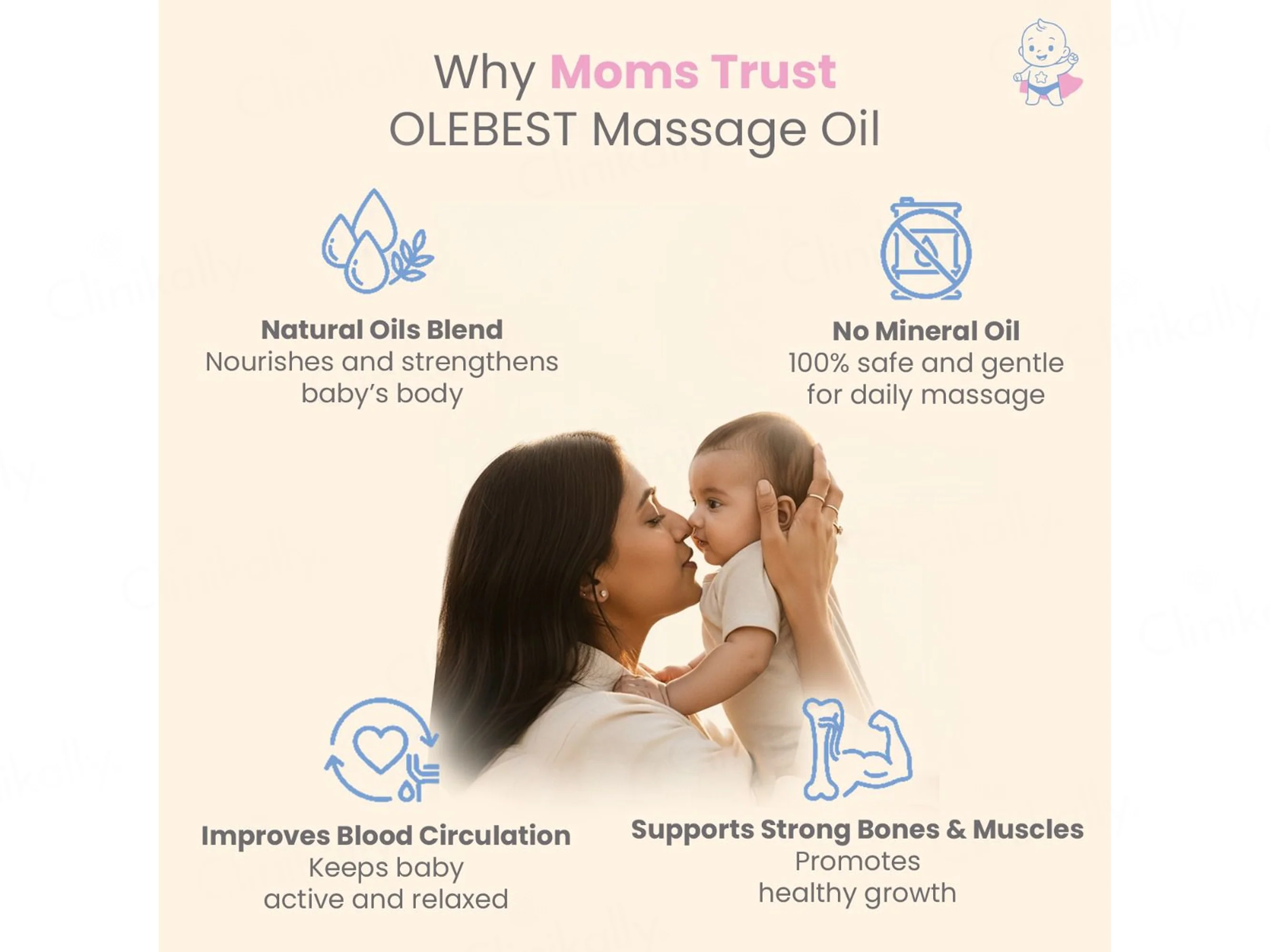 Olebest Baby Massage Oil - Image 3