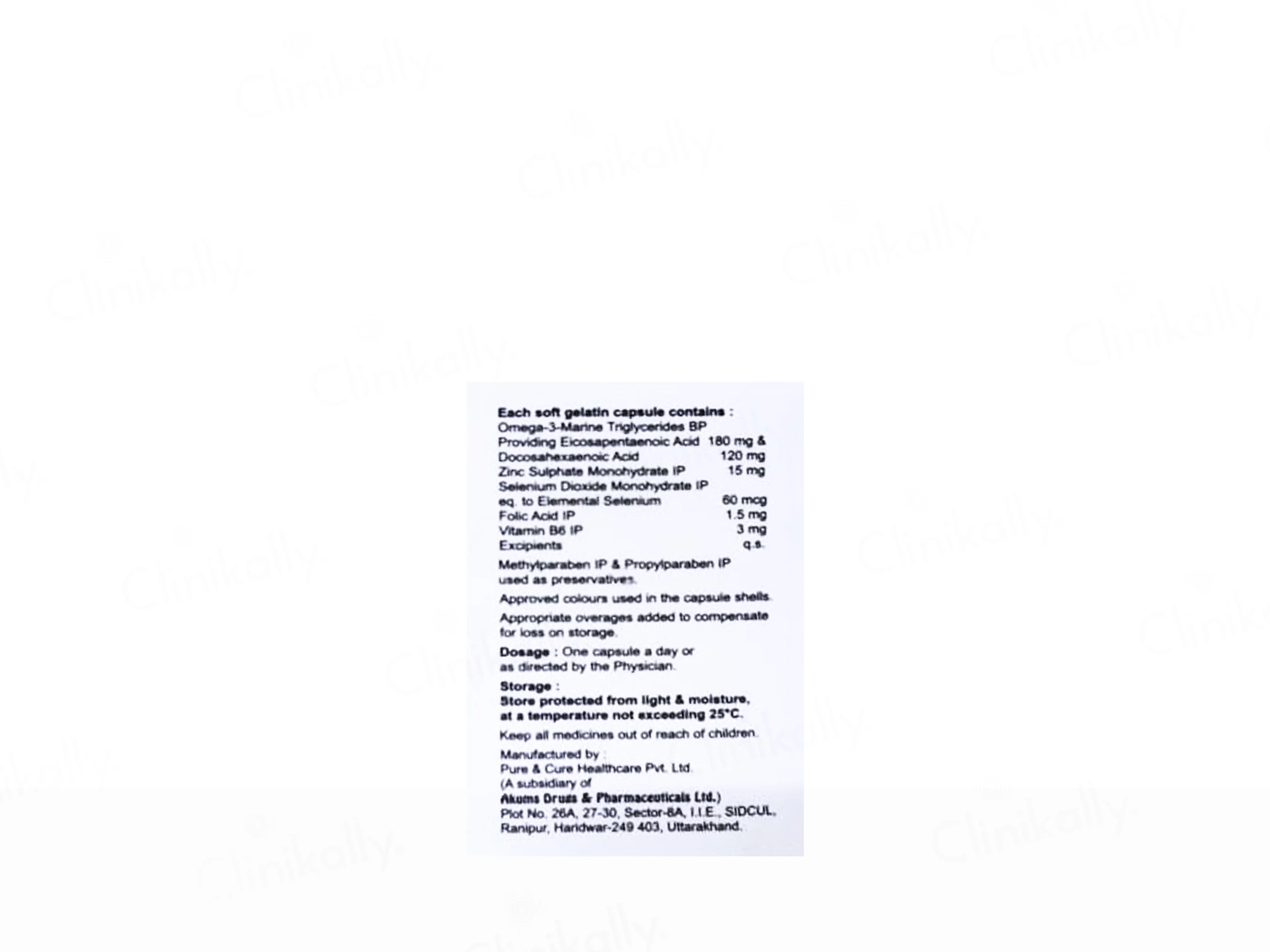 Omegaswiz Nutraceutical Soft Gelatin Capsule - Image 2