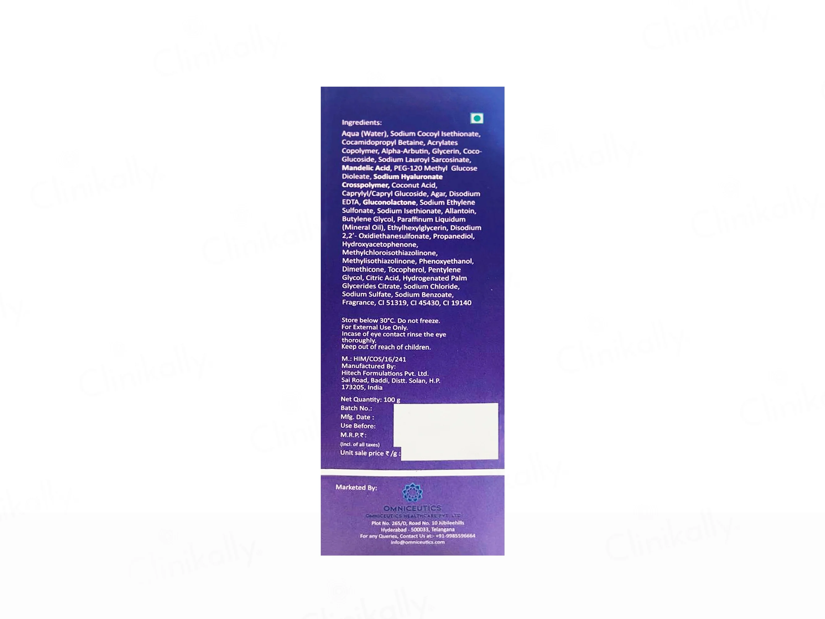 Omniacne Advanced Acne Care Facewash - Image 3