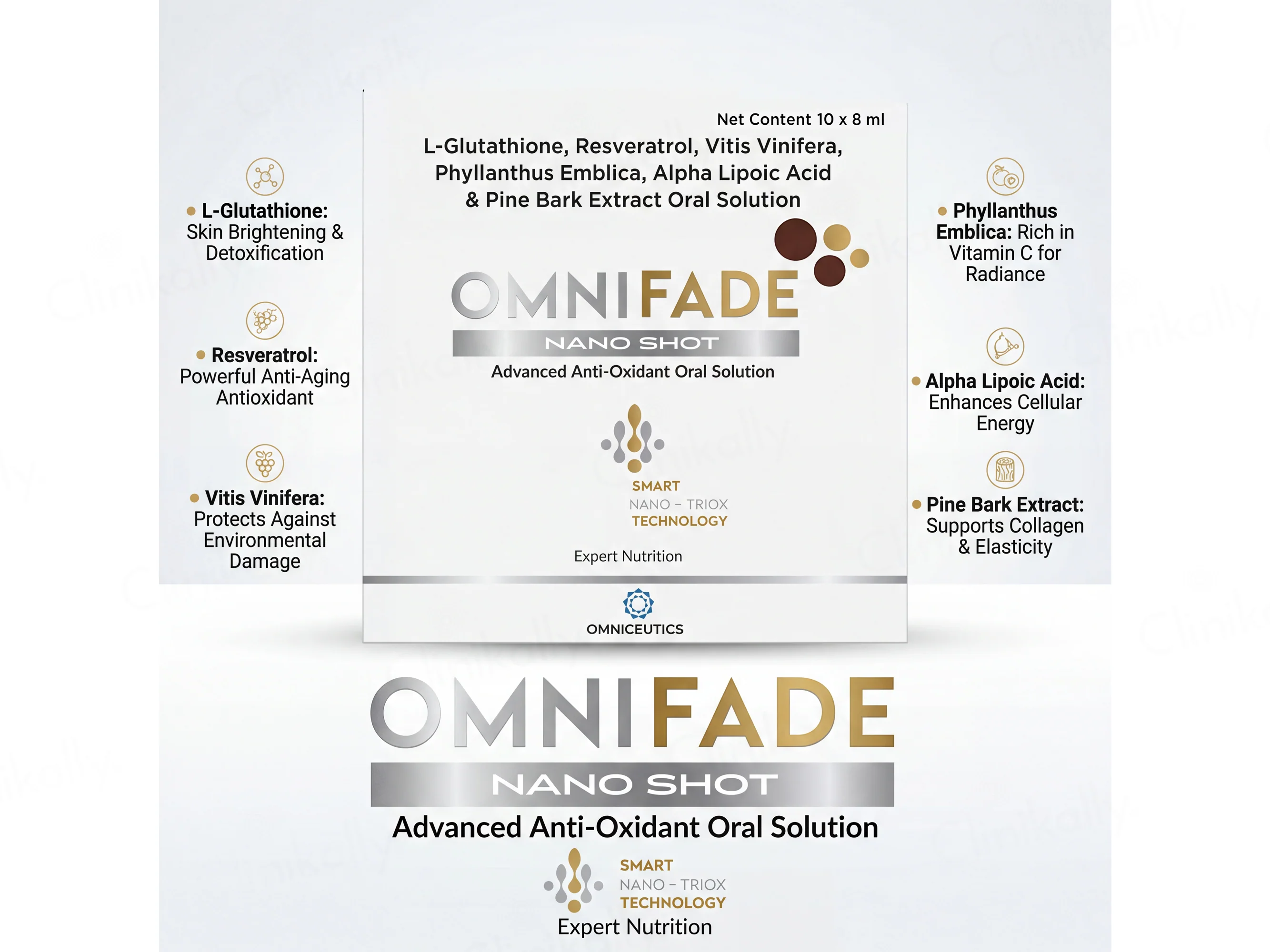 Omnifade Advanced Anti-Oxidant Nano Shot Oral Solution - Image 2