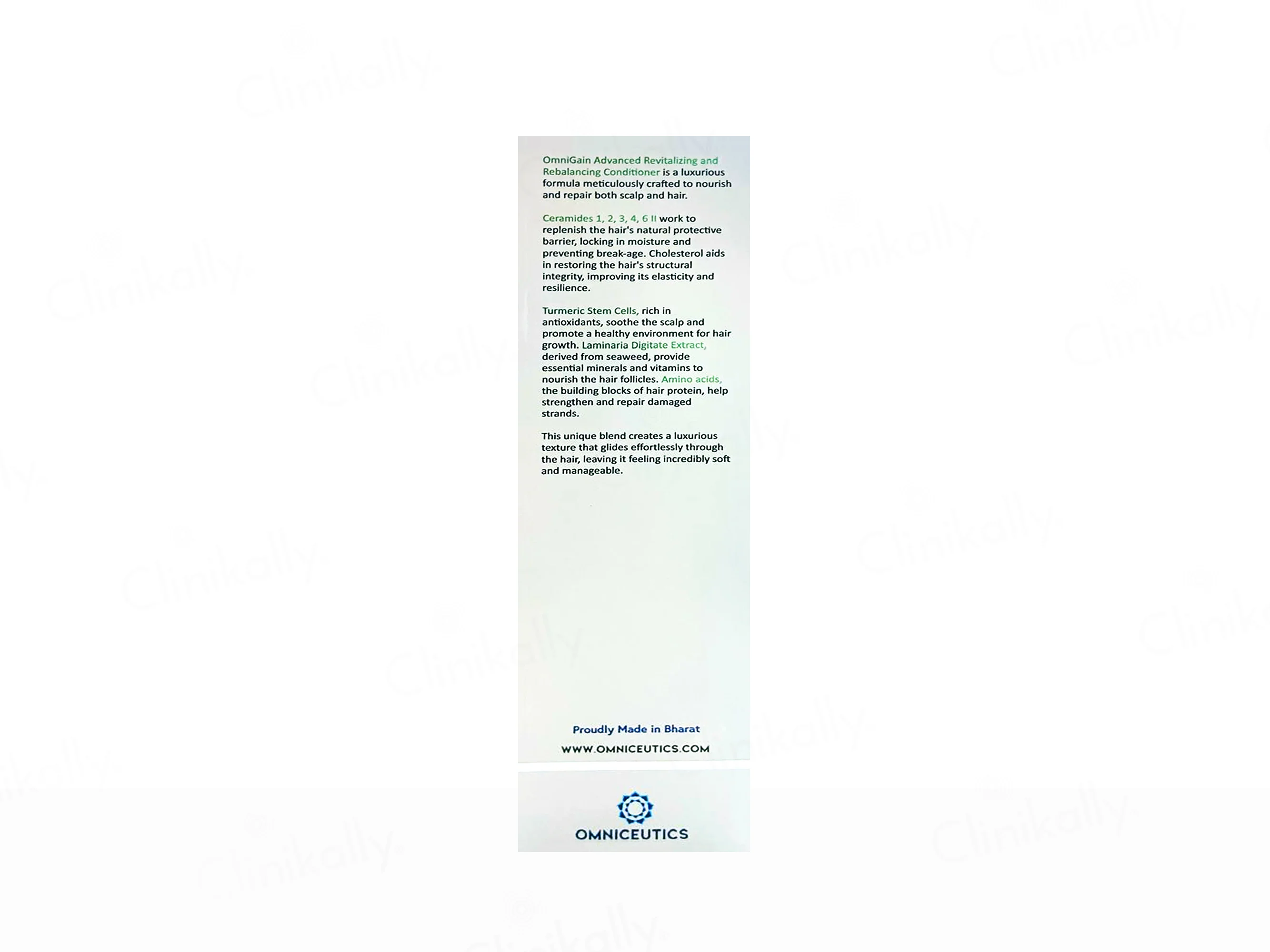 Omnigain Advanced Revitalizing & Rebalancing Conditioner - Image 2