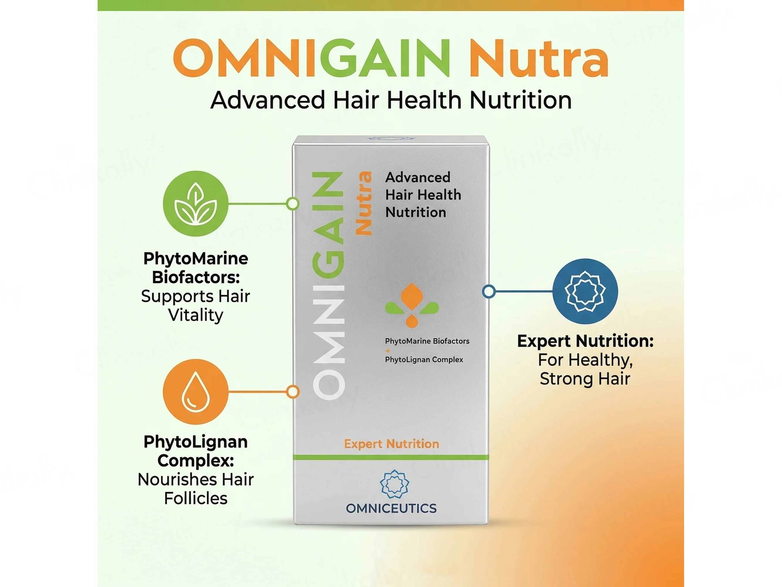 Omnigain Nutra Advanced Hair Health Nutrition Tablet - Image 3