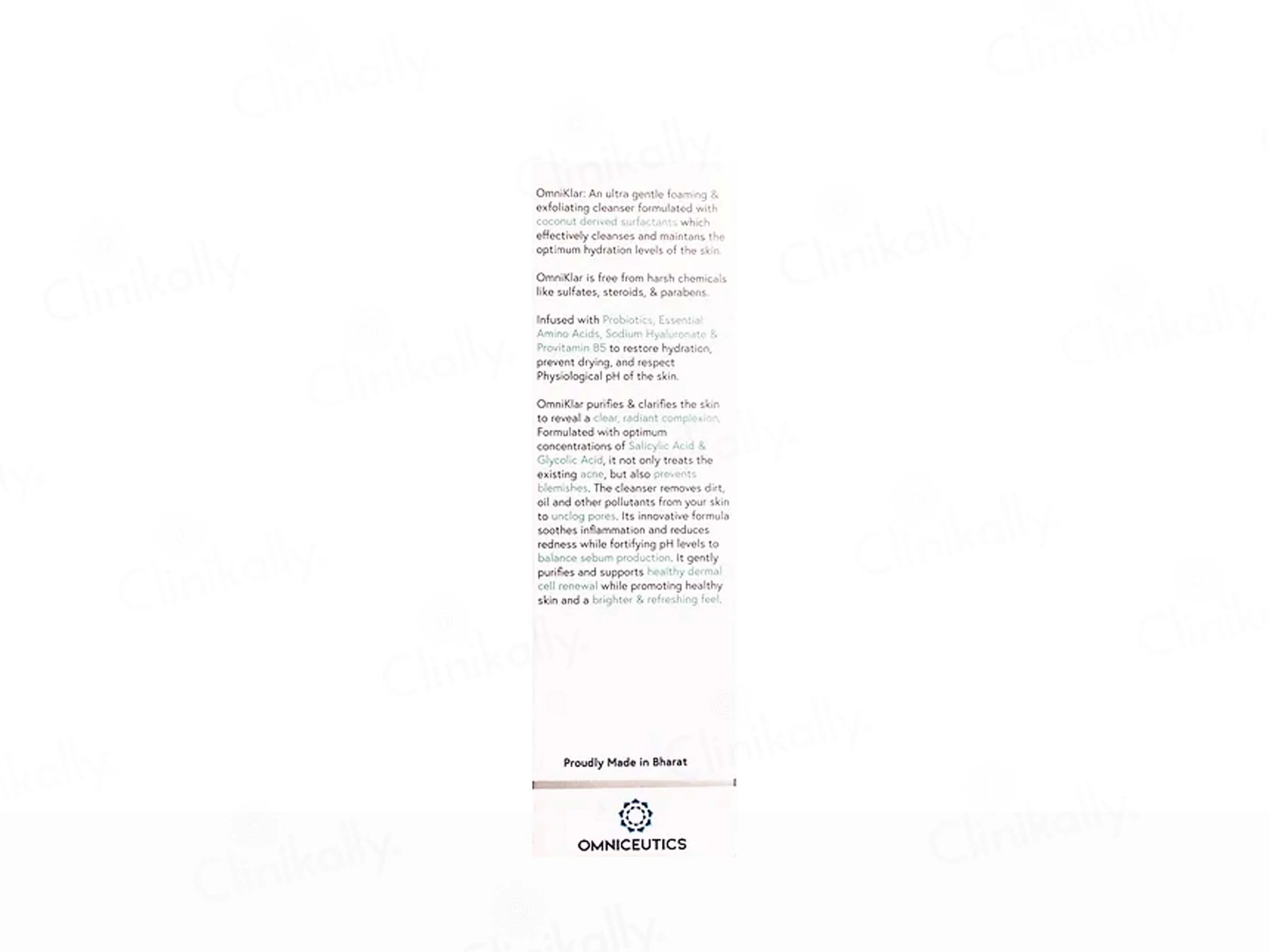 Omniklar Ultra Gentle Foaming & Exfoliating Cleanser - Image 5