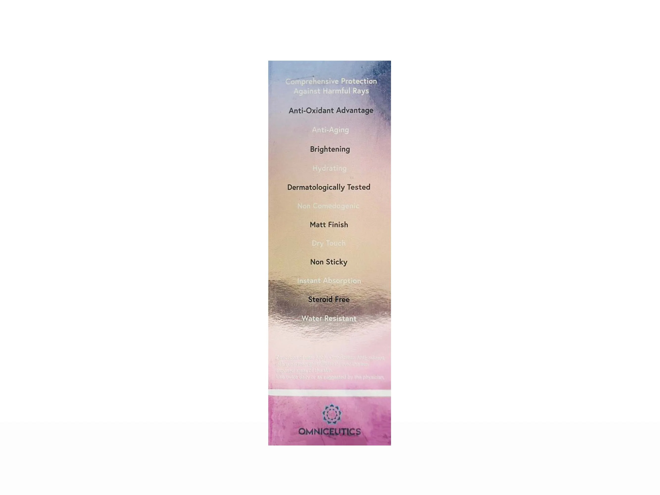 Omniscreen Anti-Oxidant Rich Mineral Sunscreen Gel SPF 50+ - Image 4