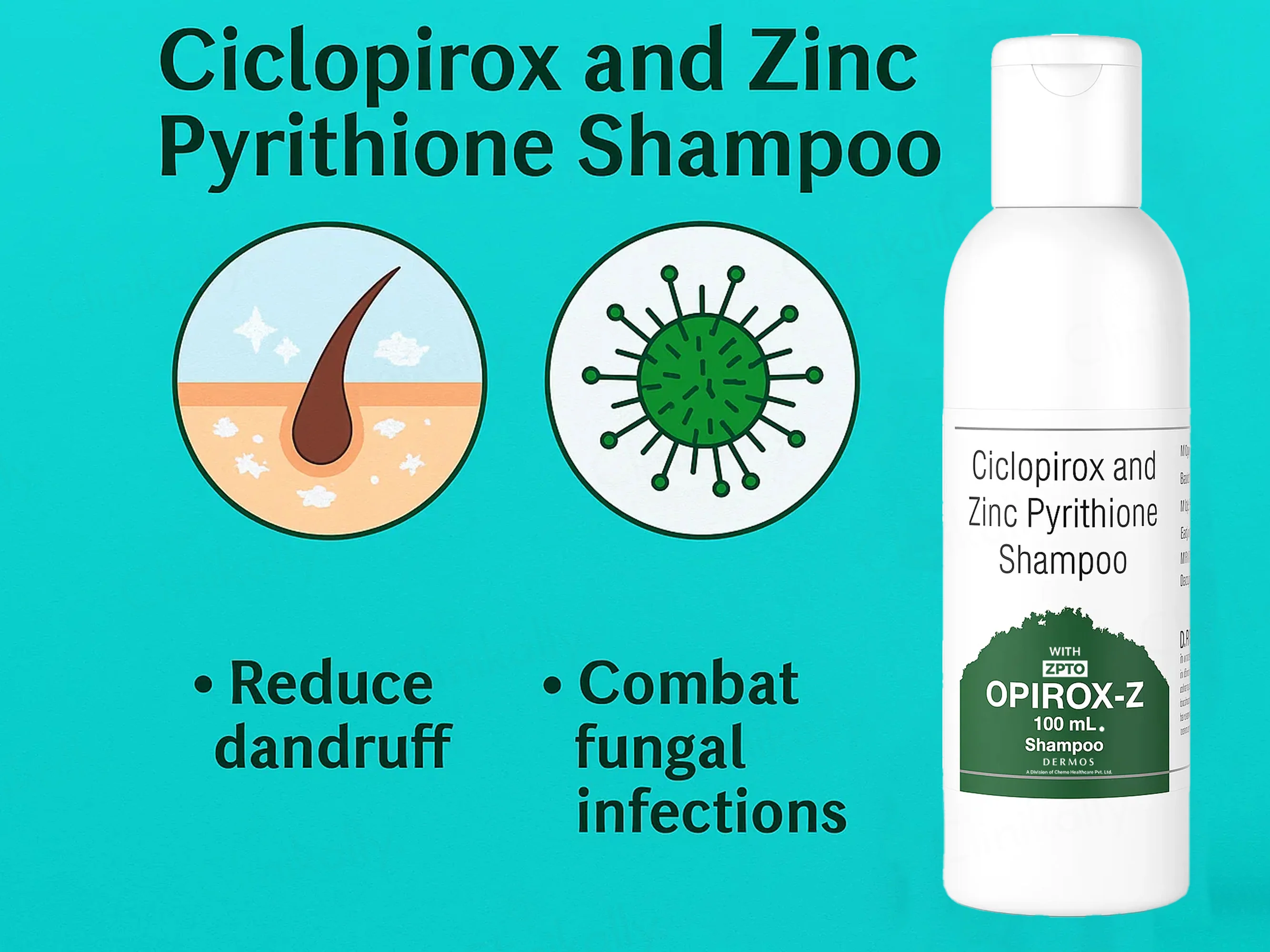 Opirox-Z Shampoo With ZPTO - Image 3